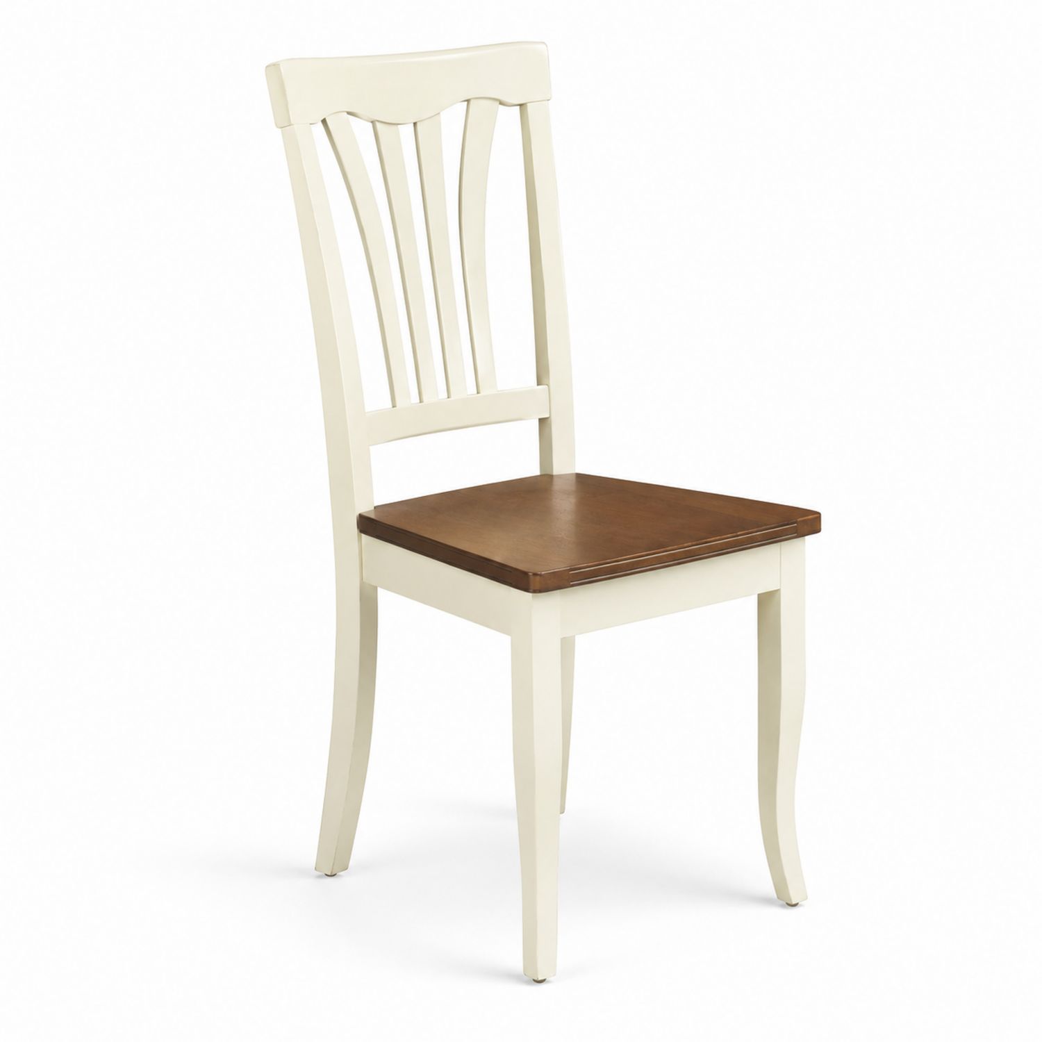 Chaise en bois Crème/Marron-Xeltrivare