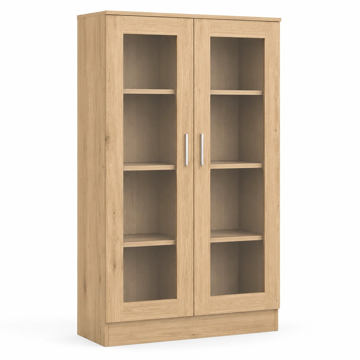 Vitrina de vidrio doble-VemoraLiving