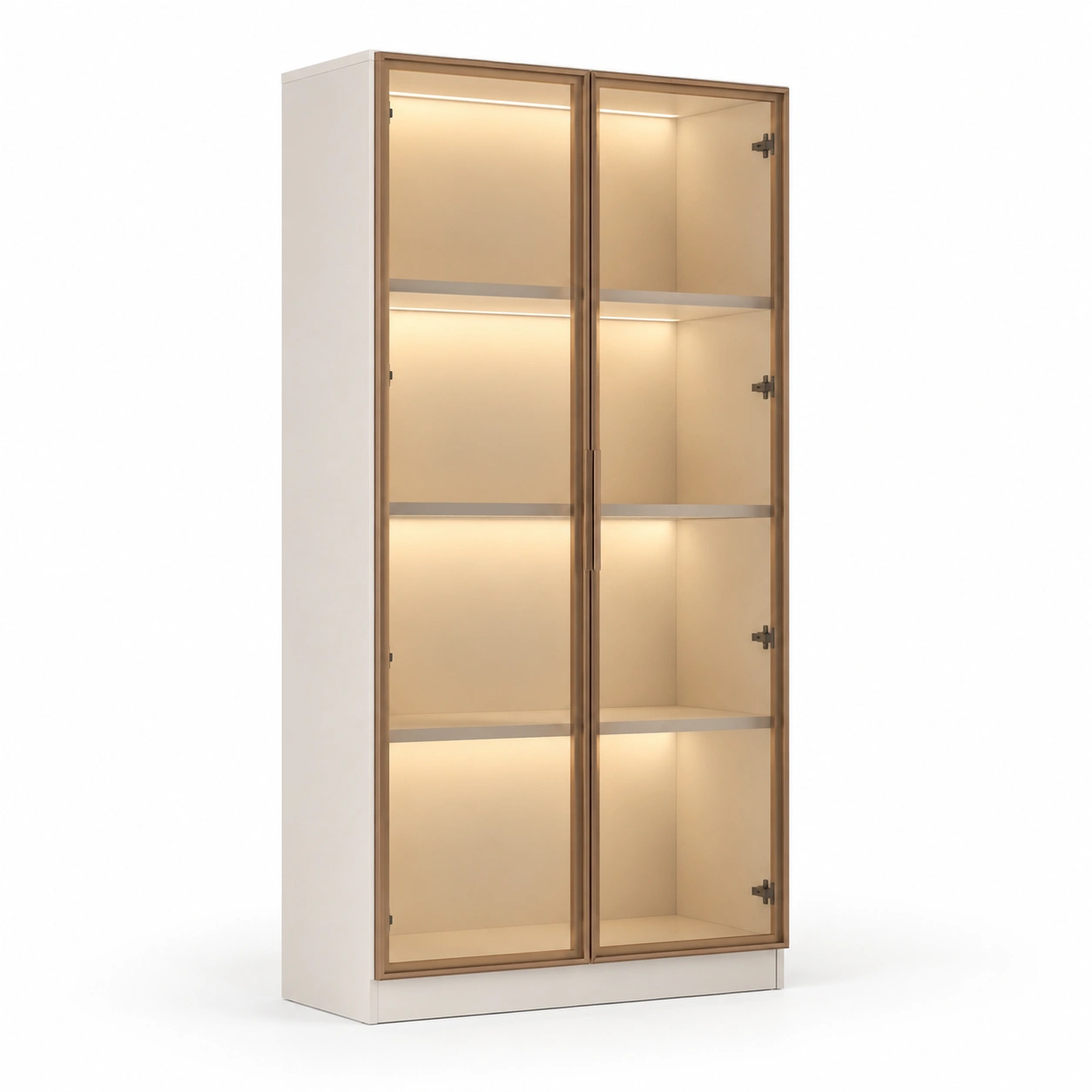 Vitrina iluminada vertical-VemoraLiving