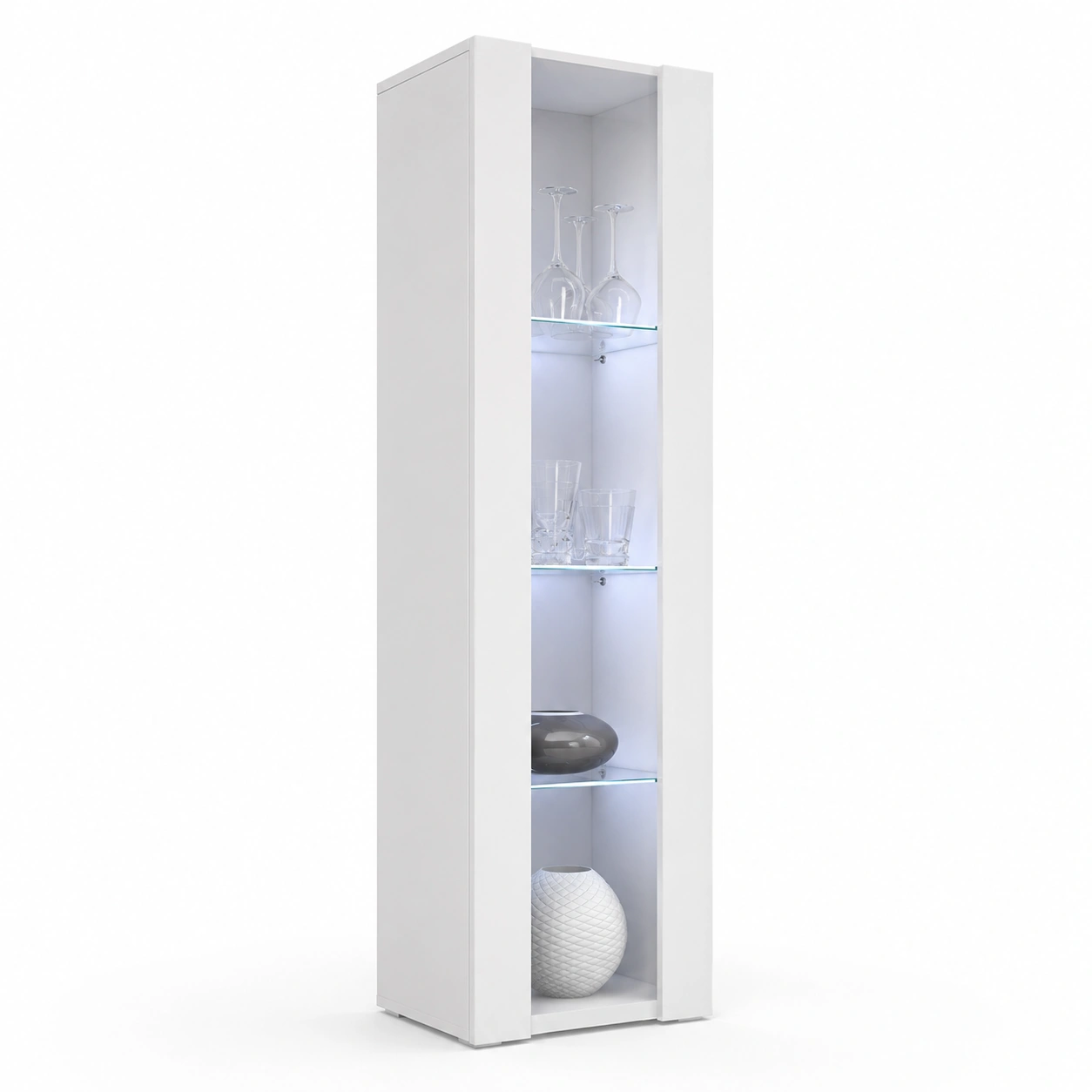 Vitrina vertical estrecha-VemoraLiving