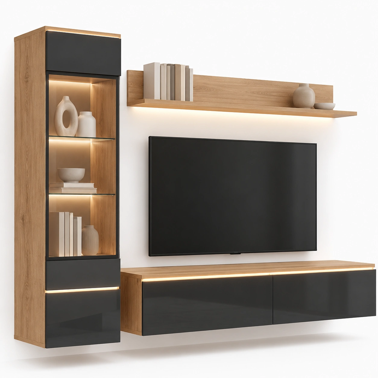 Conjunto de mueble para television-VemoraLiving