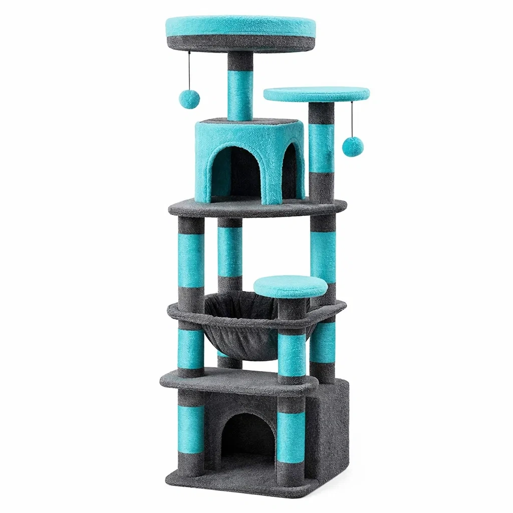 Tiragraffi in truciolare e peluche sintetico-LUXEDREAMSPACE