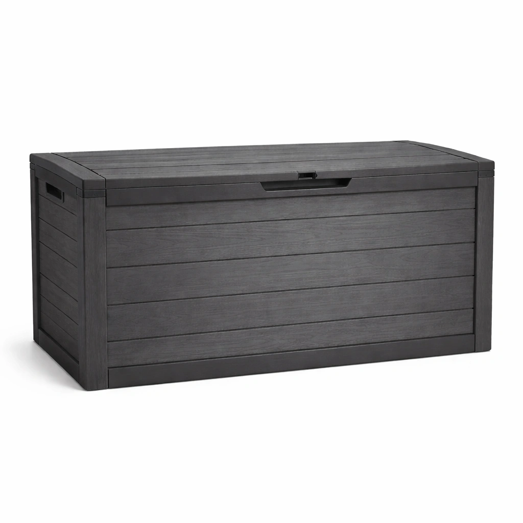 Contenitore in plastica da esterno grigio antracite-LUXEDREAMSPACE