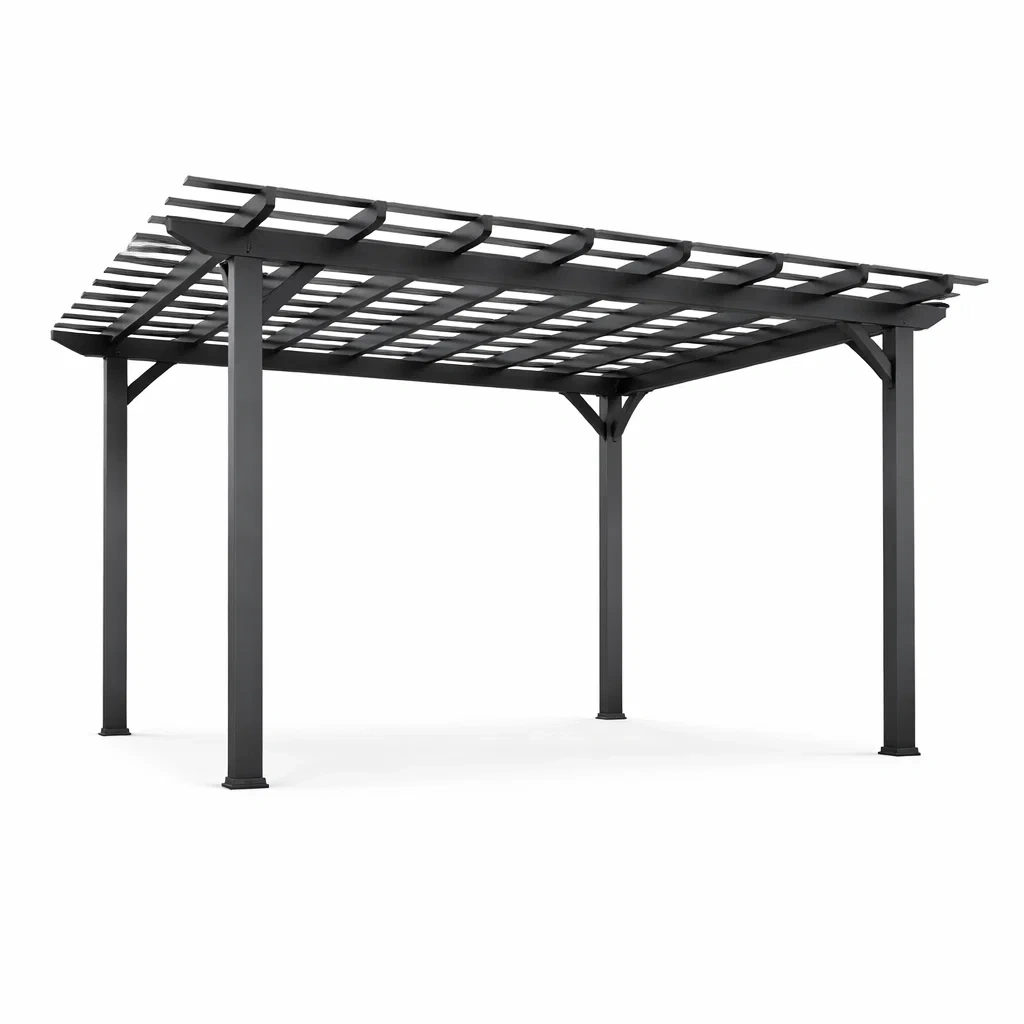 Pergola da giardino in metallo-LUXEDREAMSPACE