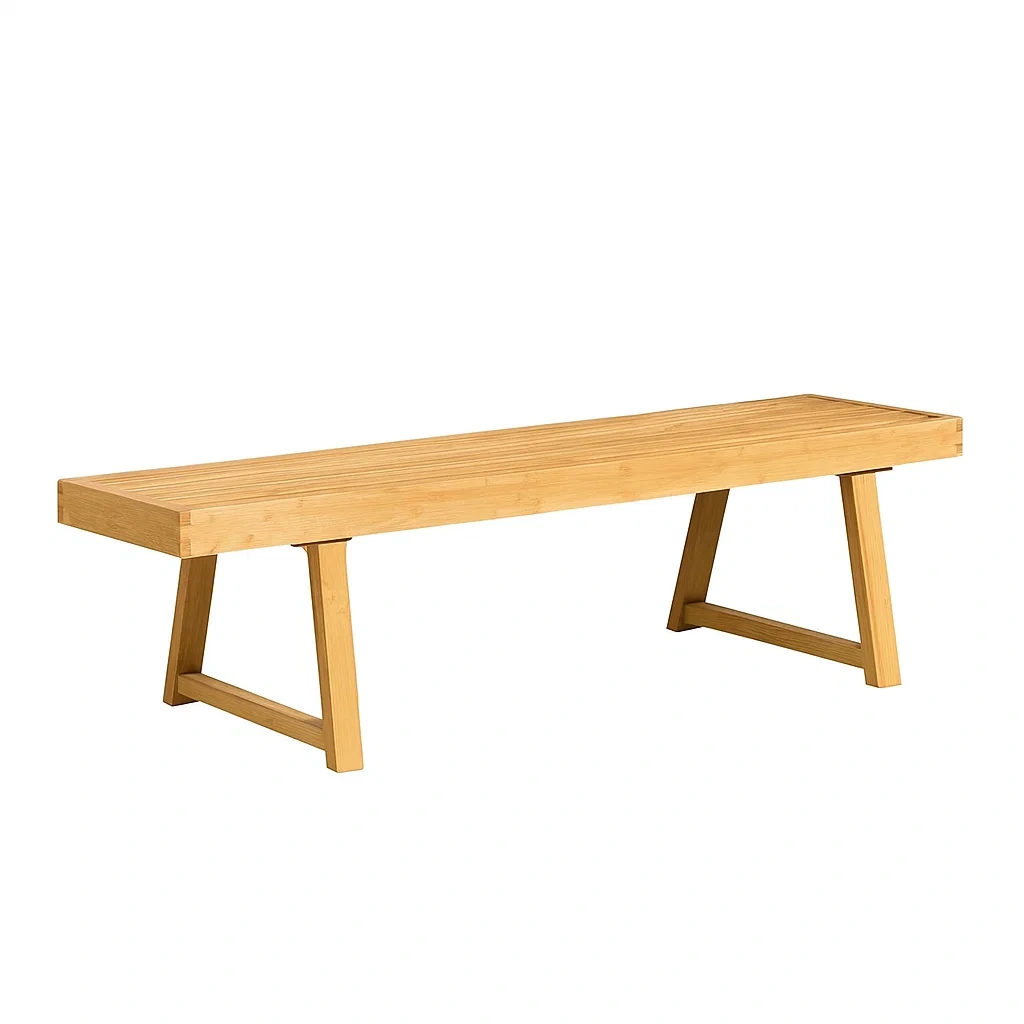 Panca in legno massello di pino 160x35x45 cm-ELEGANTHOMEOASIS