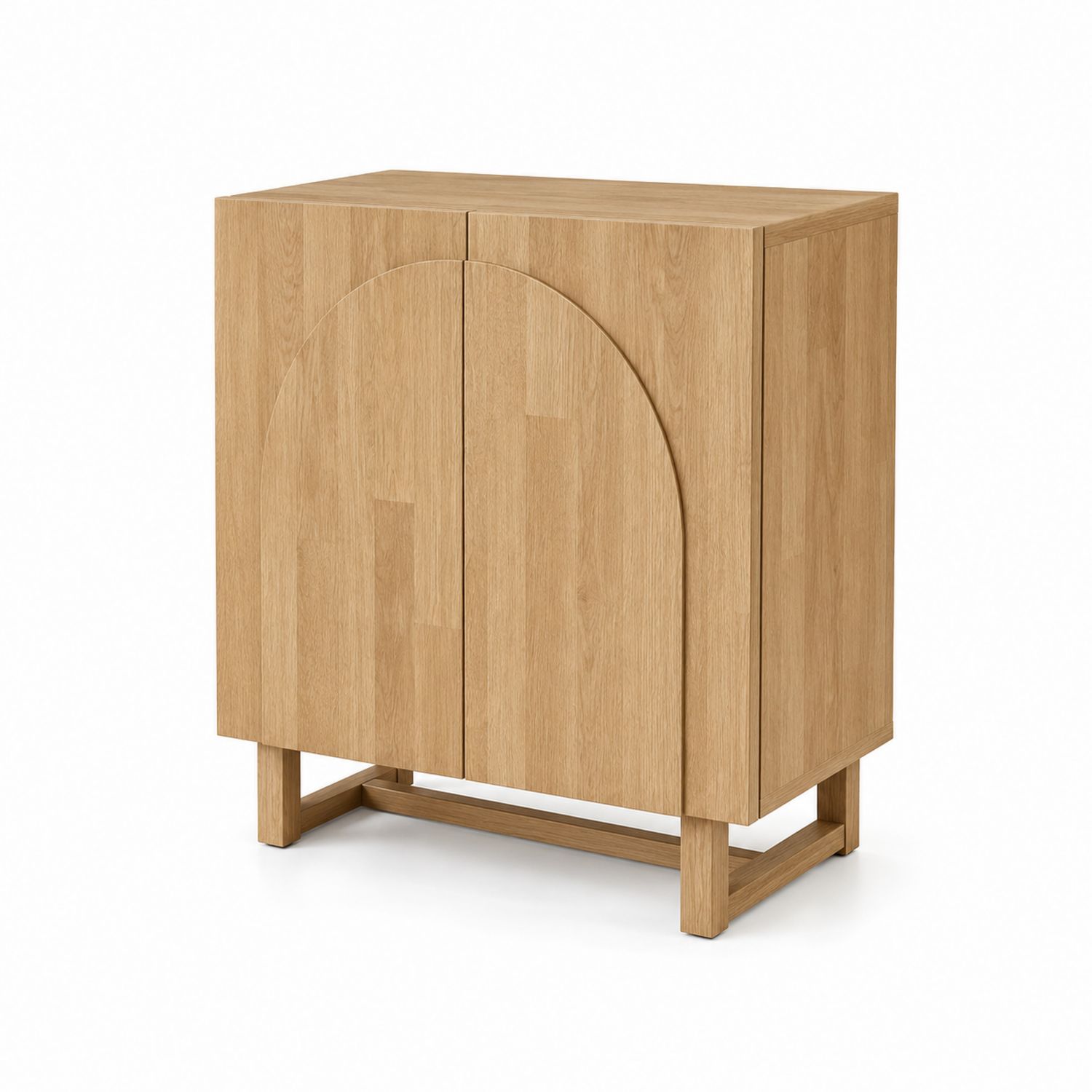 Eichenholz Sideboard 90x40x100cm