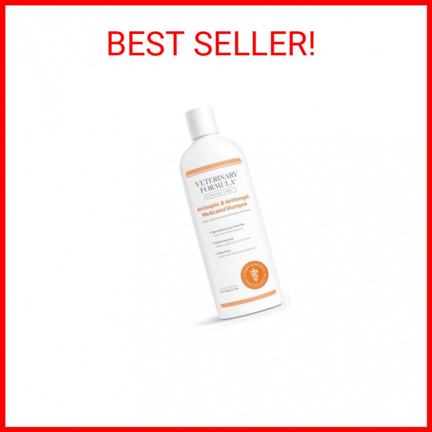 Vet Formula Clinical Care Antiseptic & Antifungal Medicated Pet Shampoo 16oz