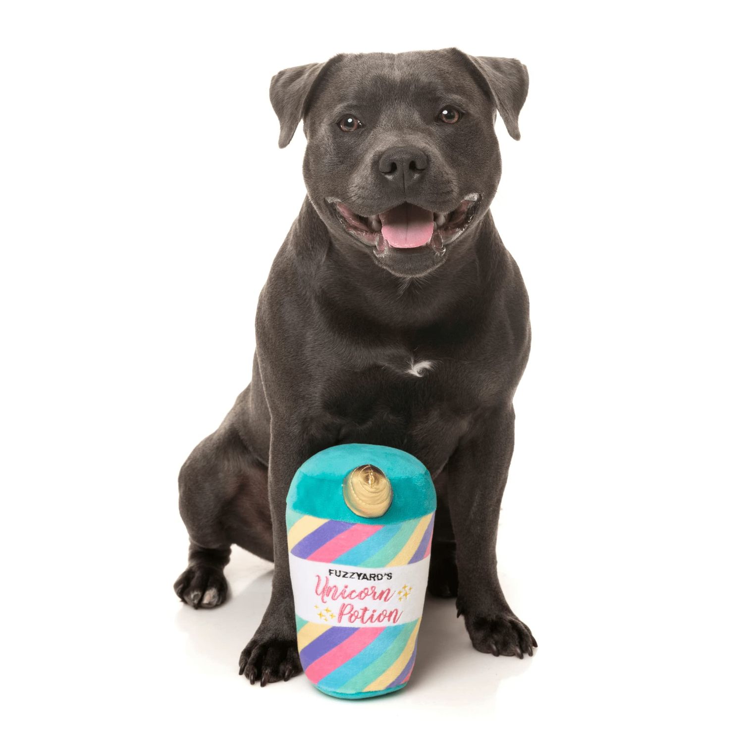 Fuzzyard Unicorn Potion Magical Brew Plush Dog Toy