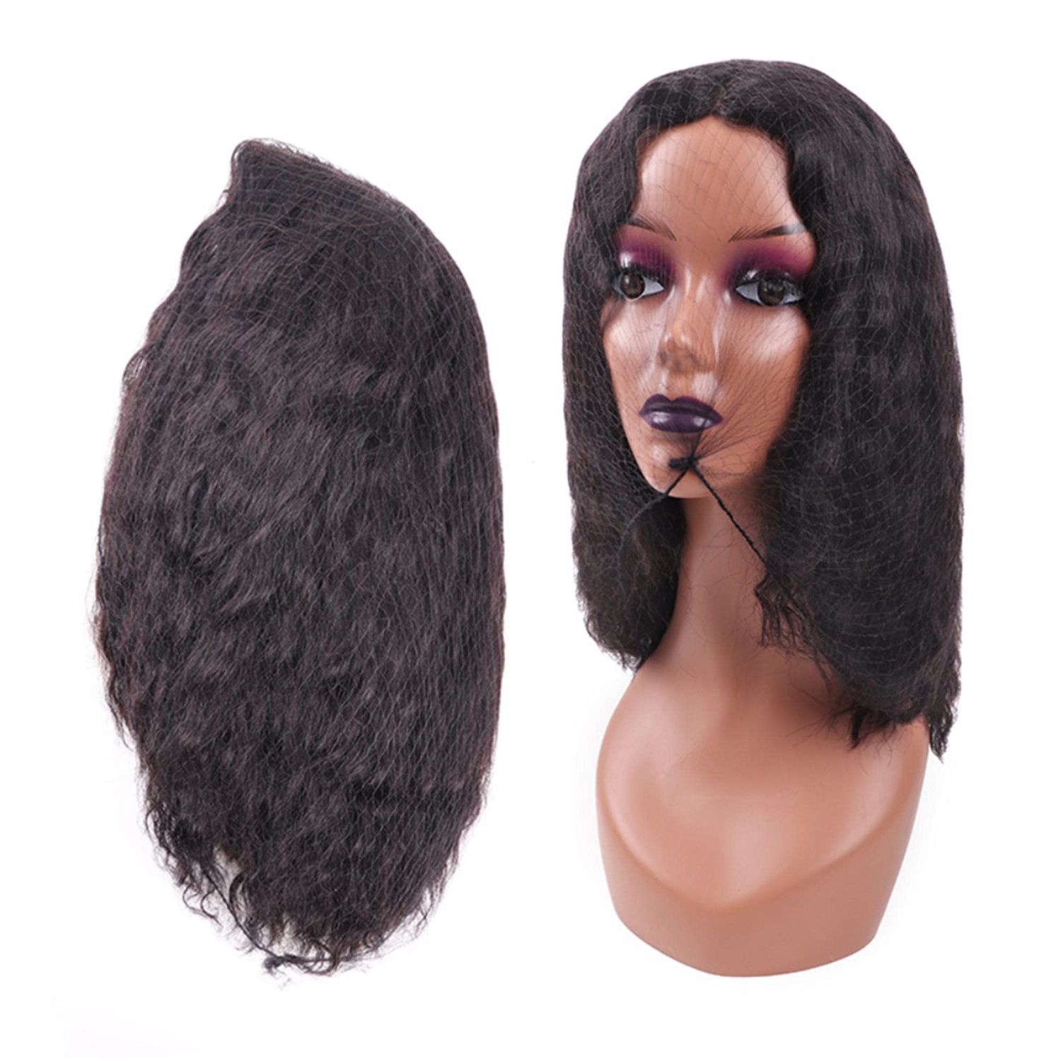 Ecojunmi Invisible Hair Nets for Long Hair, 100 Pcs 18-46 inch Black Elastic Mesh Women Hairnets Wig Cap for Wigs Frontal Closur Hair Bun Sleeping Food Service (24 inches)