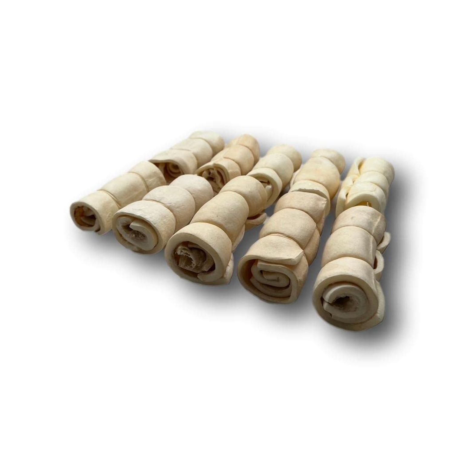 Top Dog Chews – 3” Mini Cheek Rolls, 10 Pack, Long Lasting Dog Bones for Aggressive Chewers, Rawhide Free Dog Treats