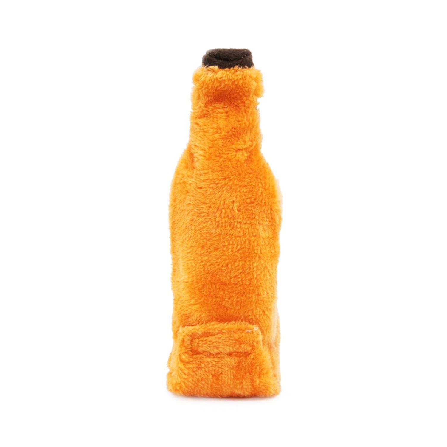 ZippyPaws - Happy Hour Crusherz Water Bottle Halloween Dog Toys - No Stuffing, Crunchy - Pumpkin Ale