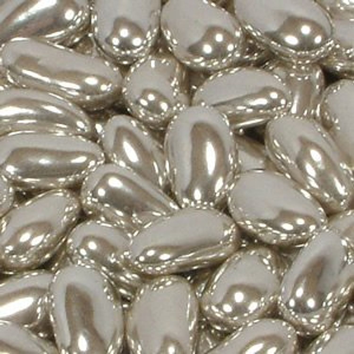 Silver Almonds Wedding Favours x50