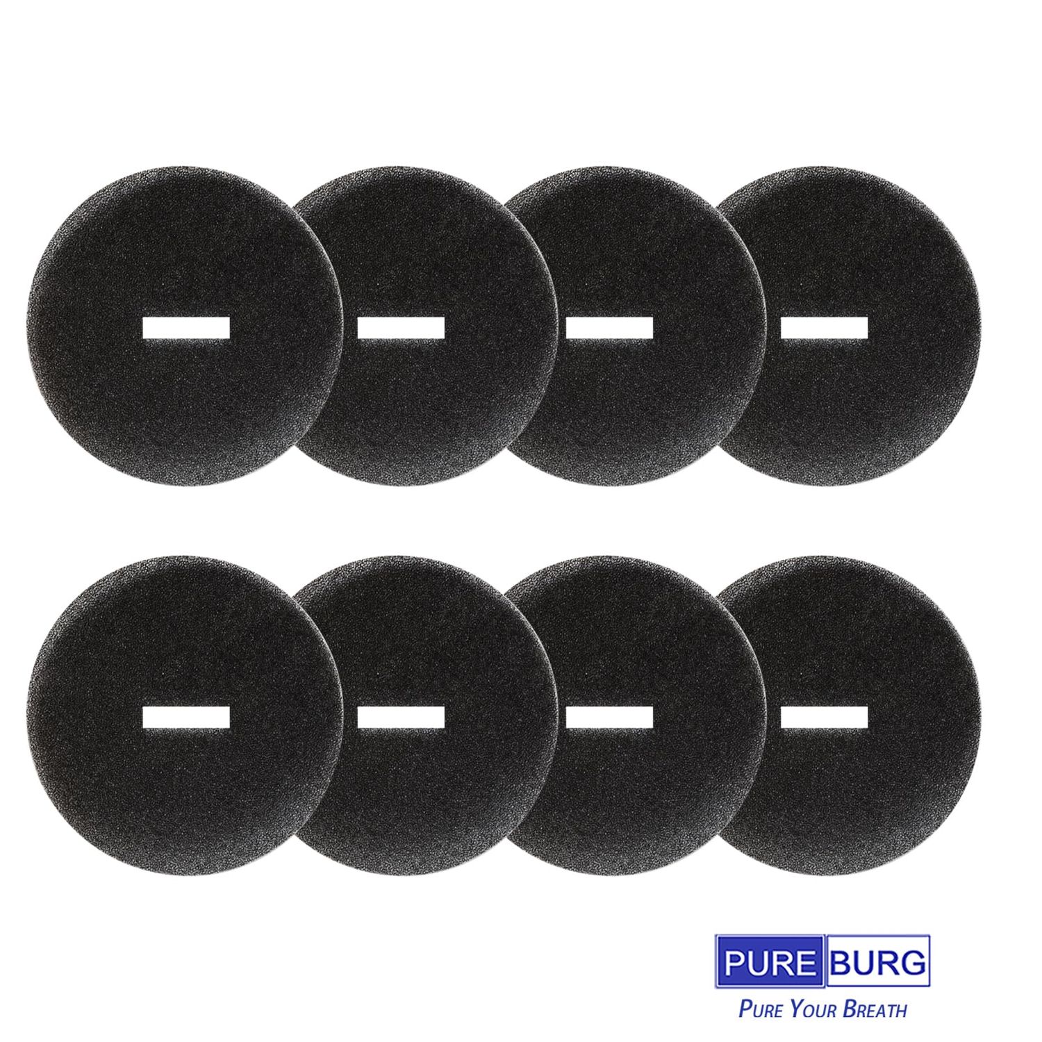 PUREBURG GP-1-F Replacement Filter Compatible with B-Air Grizzly Dryer GP-1,8-Pack Washable Pet-hair Dryer Deodorization Filter Air Clean Dust