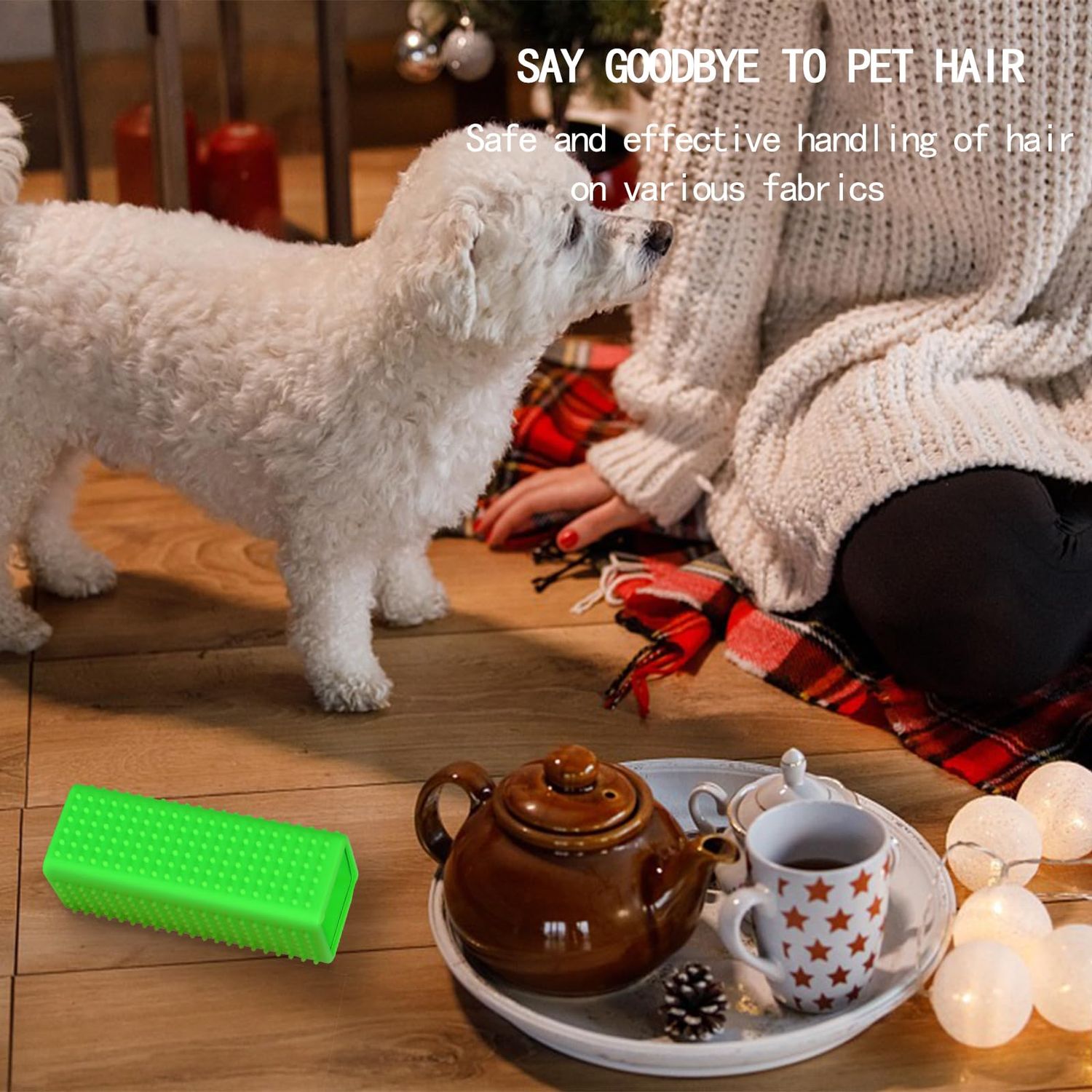 2pcs Pet Dog Cat Hair Remover,Pet Hair Removal Tool,Car Carpet Cleaner for Pet Hair,Dog Hair Remover for car，Interior, Furniture, Sofa