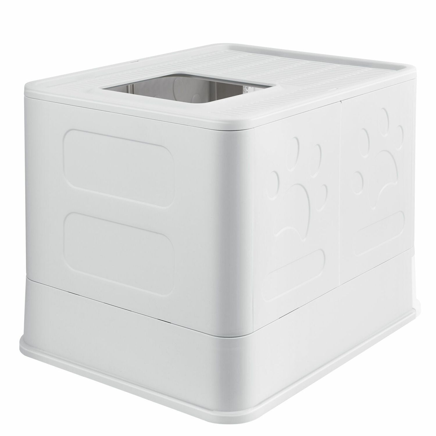 Enclosed Pet Cat Litter Box Tray Pan Hygienic Easy Scoop Large Hooded Toilet