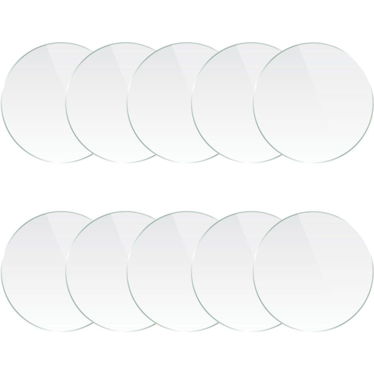 CUTIE PAW PAL Double Sided 3m Adhesive Sticky Pads - 7 cm - 10 Pack - Strong Adhesive for Suction Cup Cat Toys - Compatible with Interactive Bird Simulation Toys - Suction Cup Sticky Pad Replacement