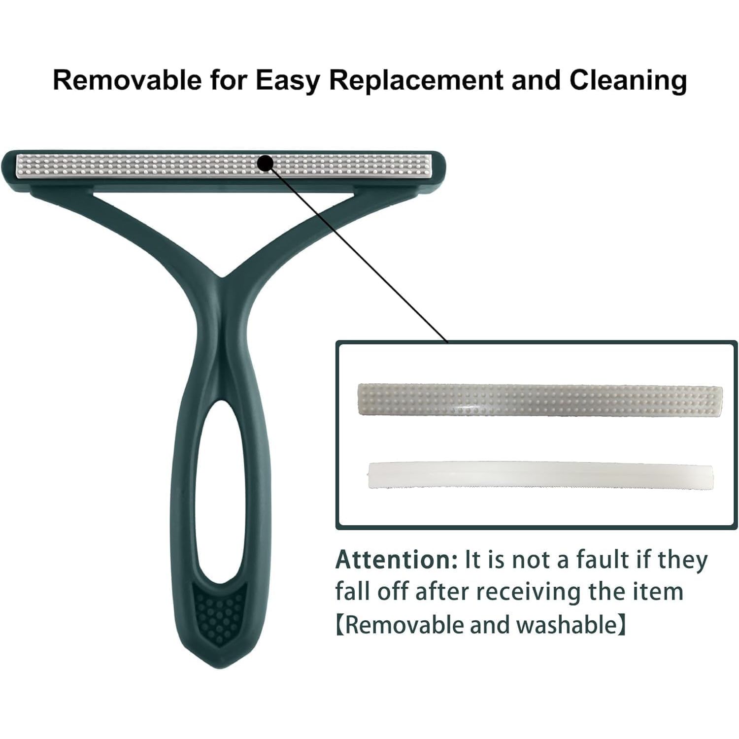 Pet Hair Remover, Portable Dog Cat Hair Remover, Lint Remover, Reusable Pet Hair Removal Tool, Lint Shaver Cleaner Pro, Carpet Scraper for Couch Furniture, Blanket, Clothing, Carpet, Rugs (9)