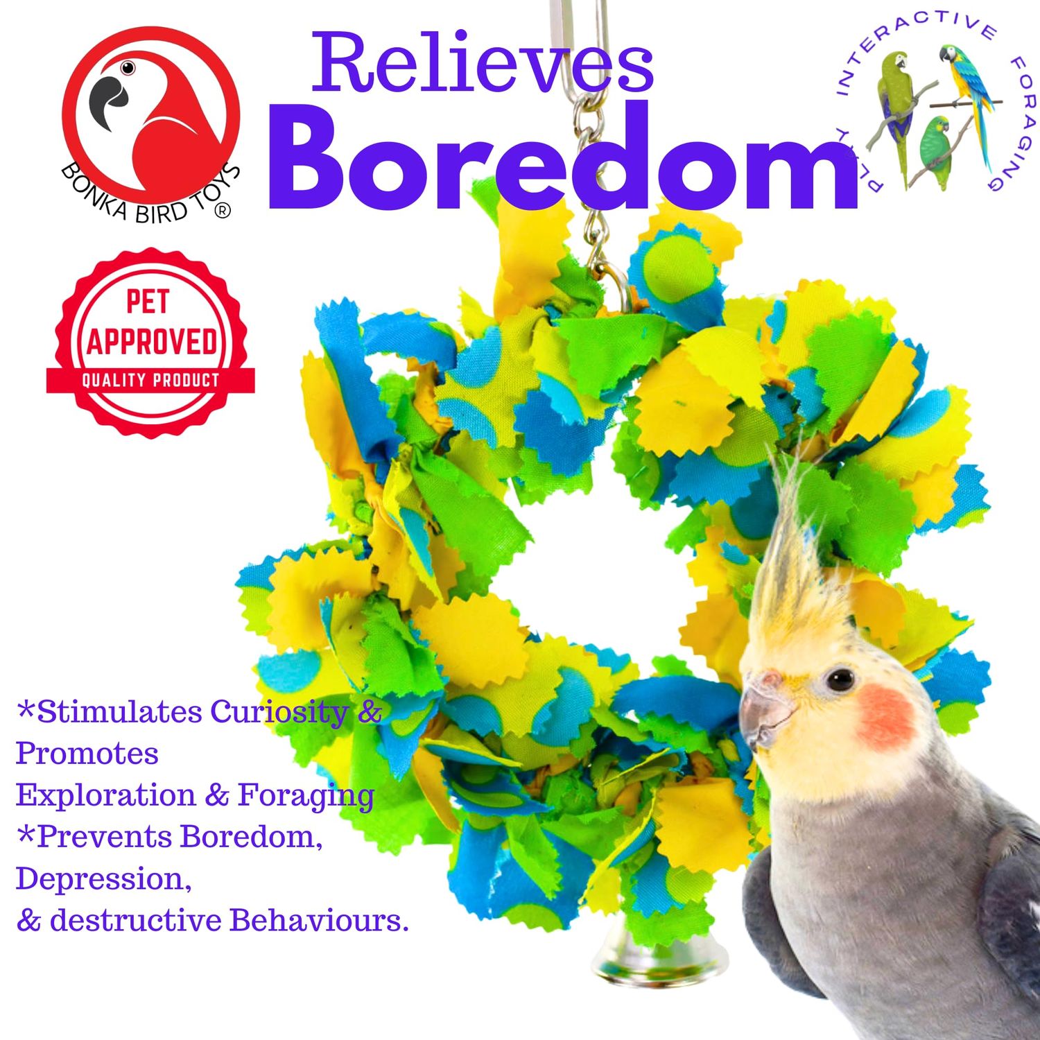 810 Small Bowtie Ring Bird Toy Parrot Toys cage Cages Cockatiel Budgie Lovebird Swing.