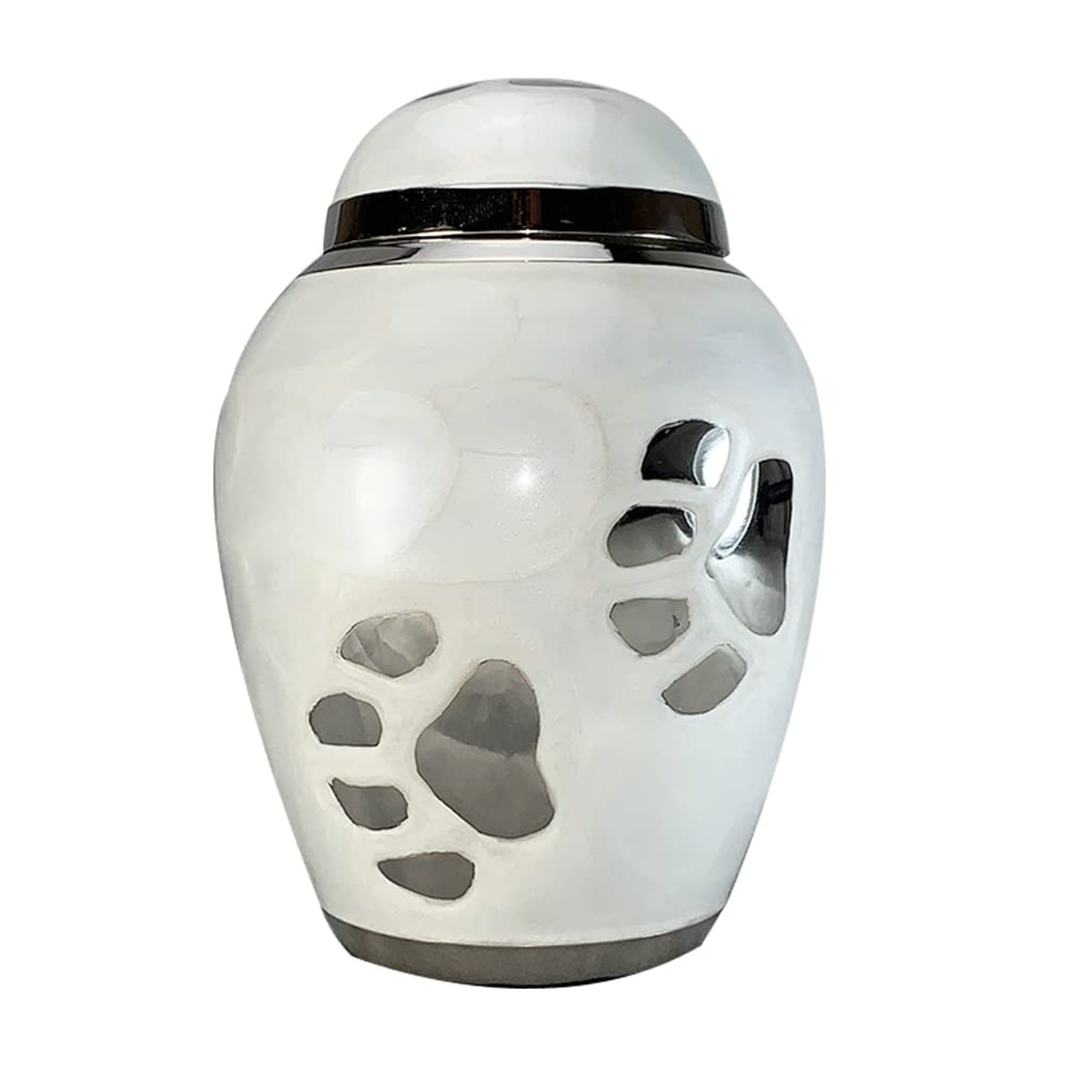 NWA Custom Engraved Small Paw Cremation Pet Urn