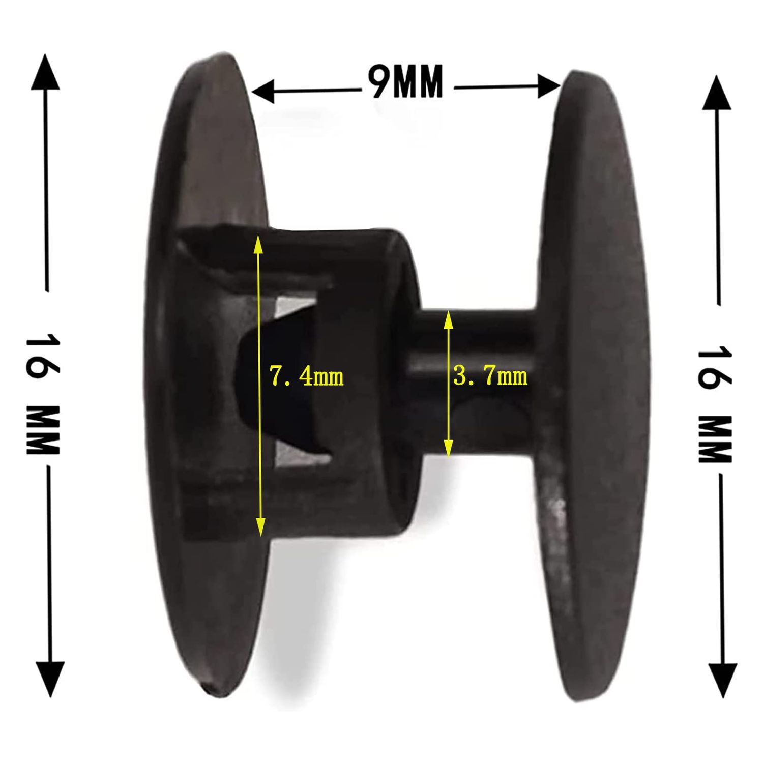 6 Sets Replacement Rivets Button Strap Compatible for Clog Beach Shoe Strap 16mm Size Rivets Repair