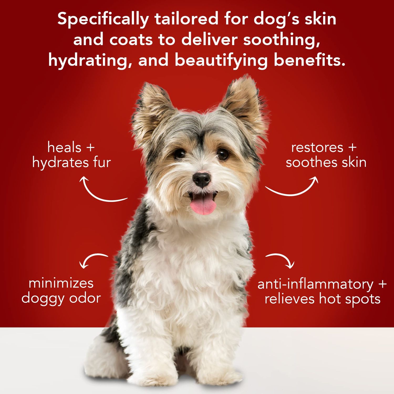 Pride and Groom The Non Shedder | Dog Grooming Shampoo for Doodles and Dogs That Do Not Shed | Tearless All Natural Body Wash with Essential Oils & Coat-Specific Ingredients That Enhance Shine – 16oz