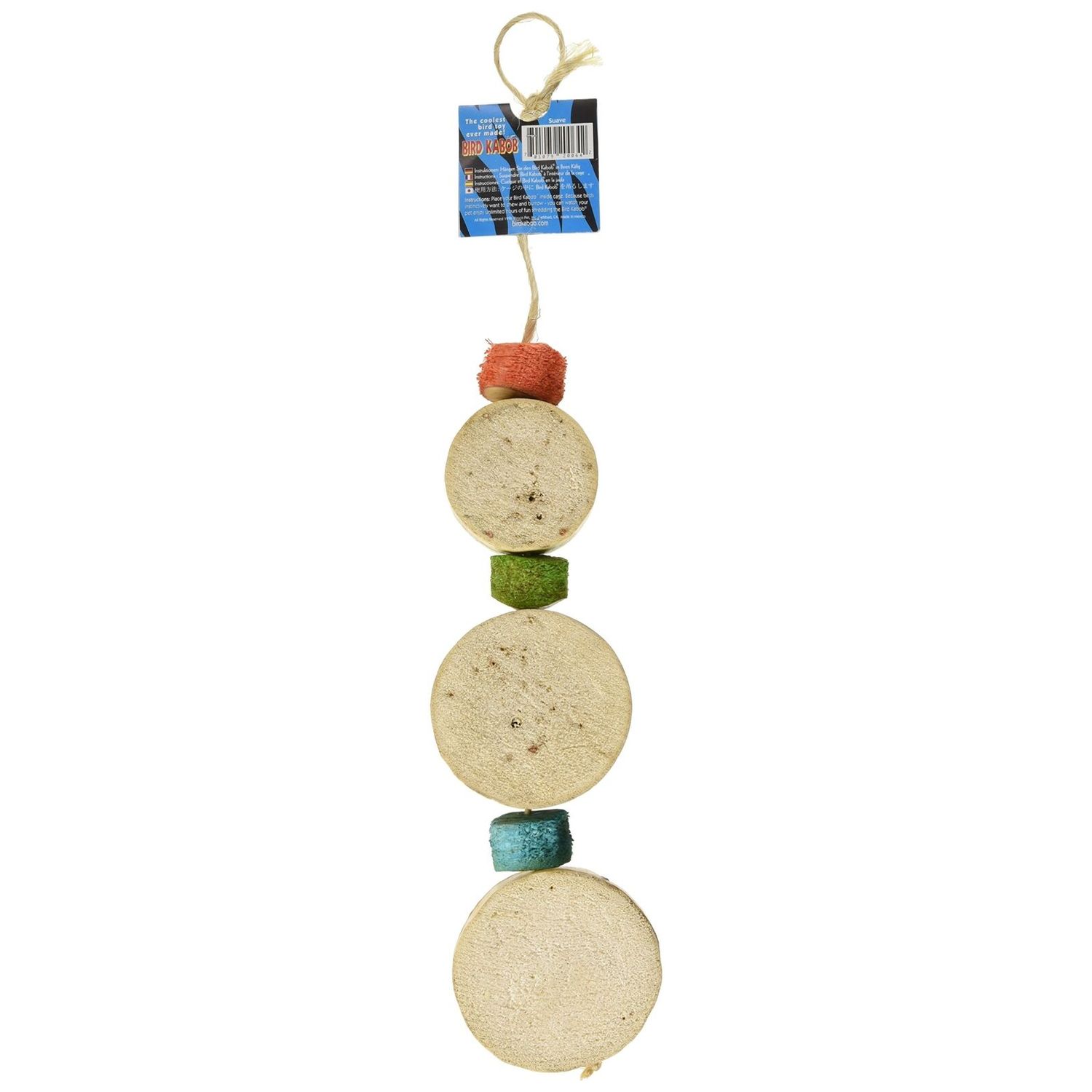 BIRD KABOB Bird Toy, Suave