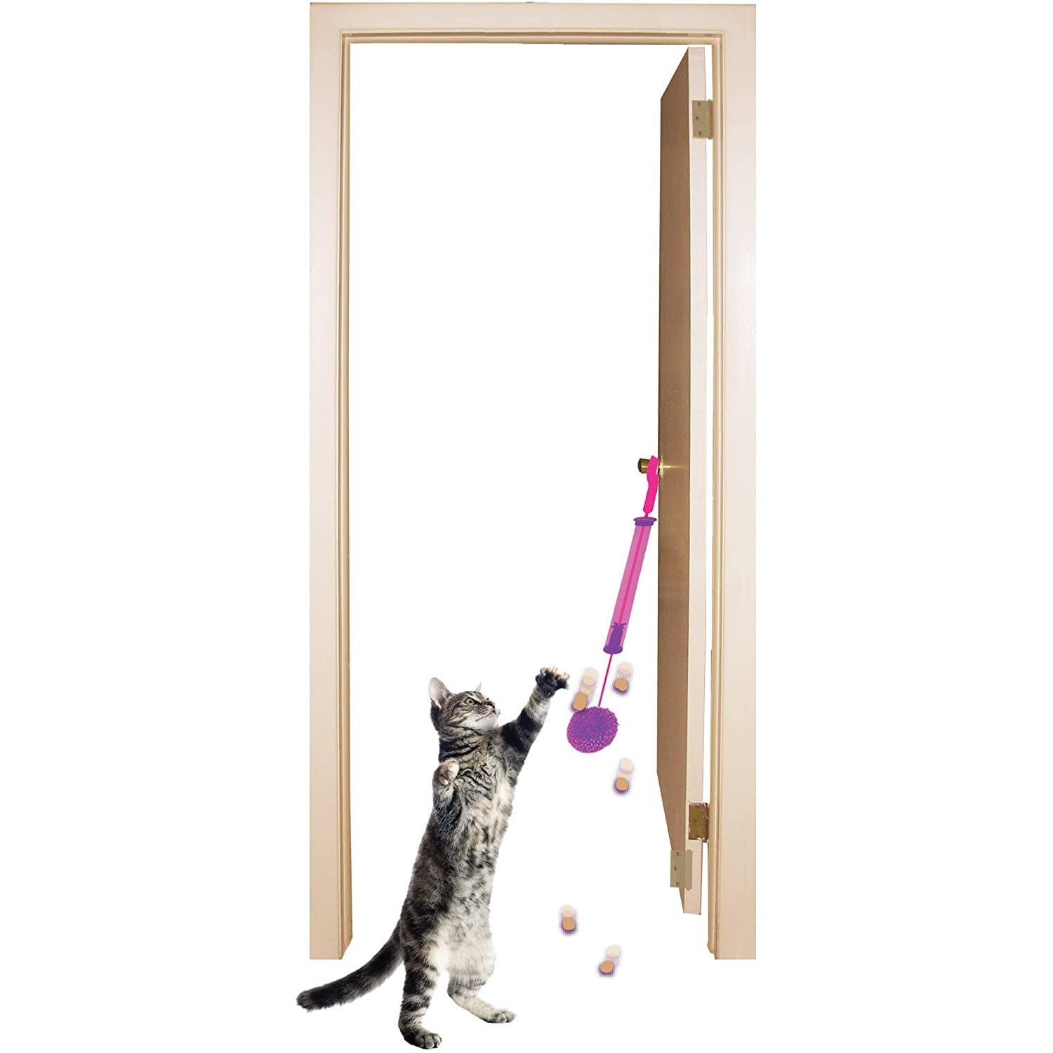 SPOT Ethical Pets Kitty Tug 'N Treat 20" Cat Toy with Catnip