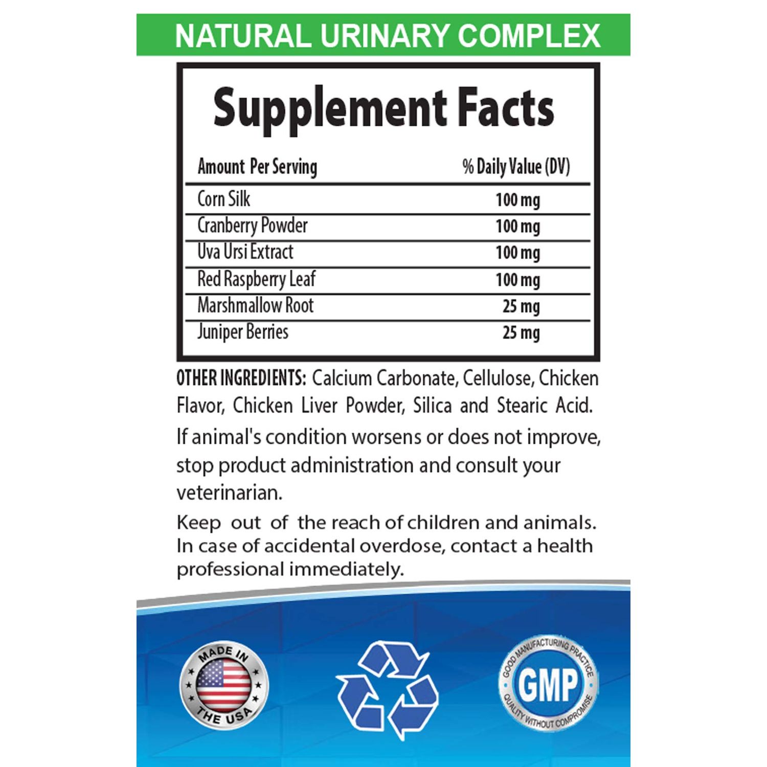 cat Incontinence Supplements - CAT Healthy Urinary Complex - UTI Solution - Natural Formula - cat Cranberry Powder - 2 Bottles (180 Tablets)