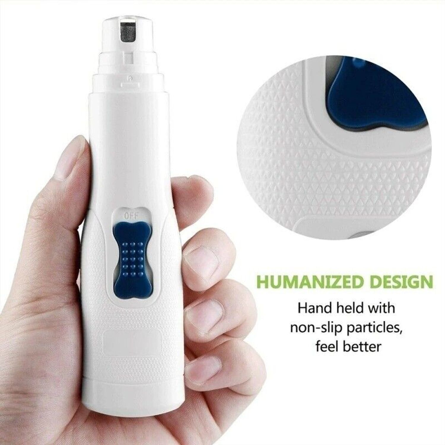 Electric Pet Nail Grinder File Trimmer Dog Cat Pet Claw Grooming Care Clipper Kt