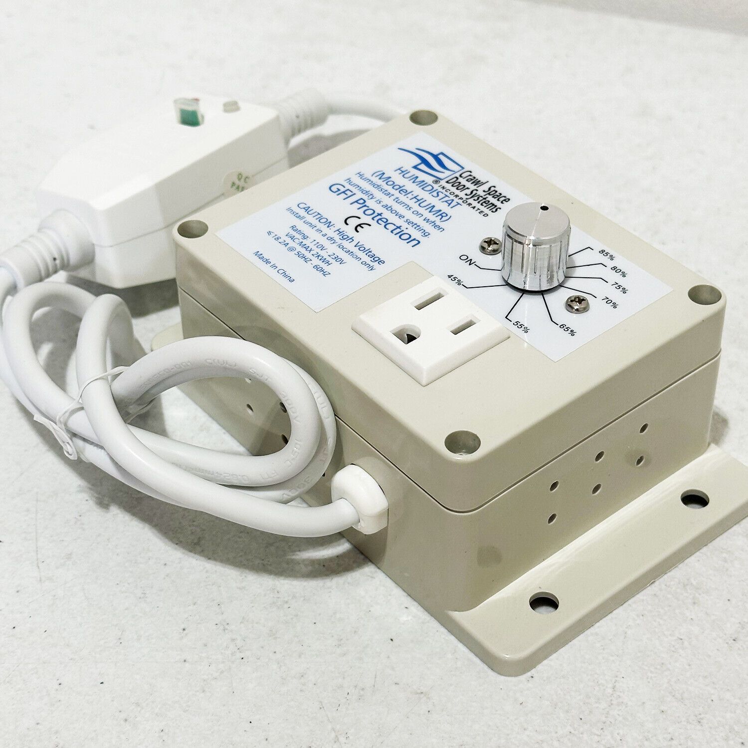 Crawl Space Humidistat Humidity Controller System