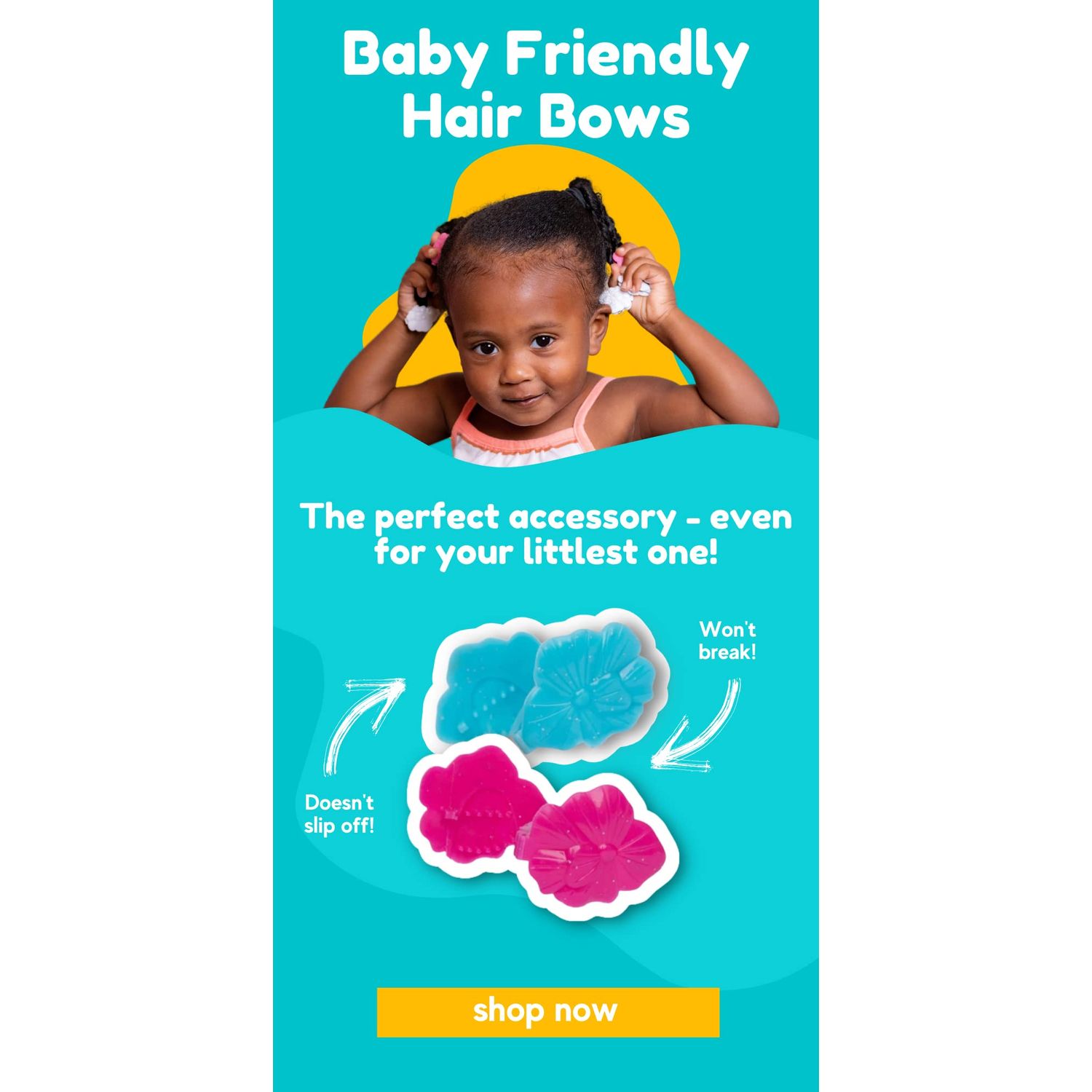 Confidence - All Girl GaBBY Bows (150 non-slip barrettes) and Gabby Invents the Perfect Hair Bow Children's Book Bundle