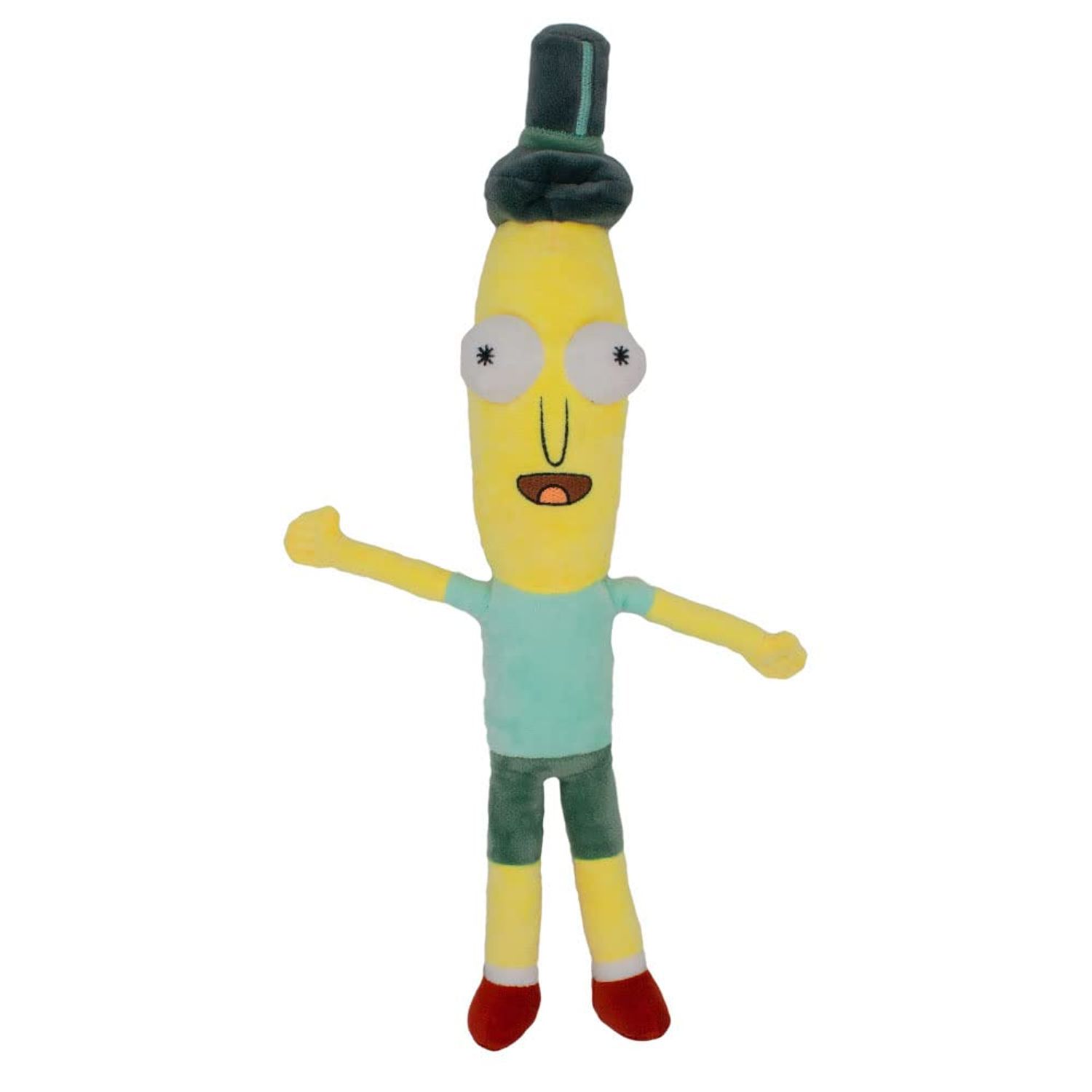 Buckle-Down Rick and Morty Dog Toy, Mr Poopybutthole Pet Toy, Plush, 12.0" x 4.75"