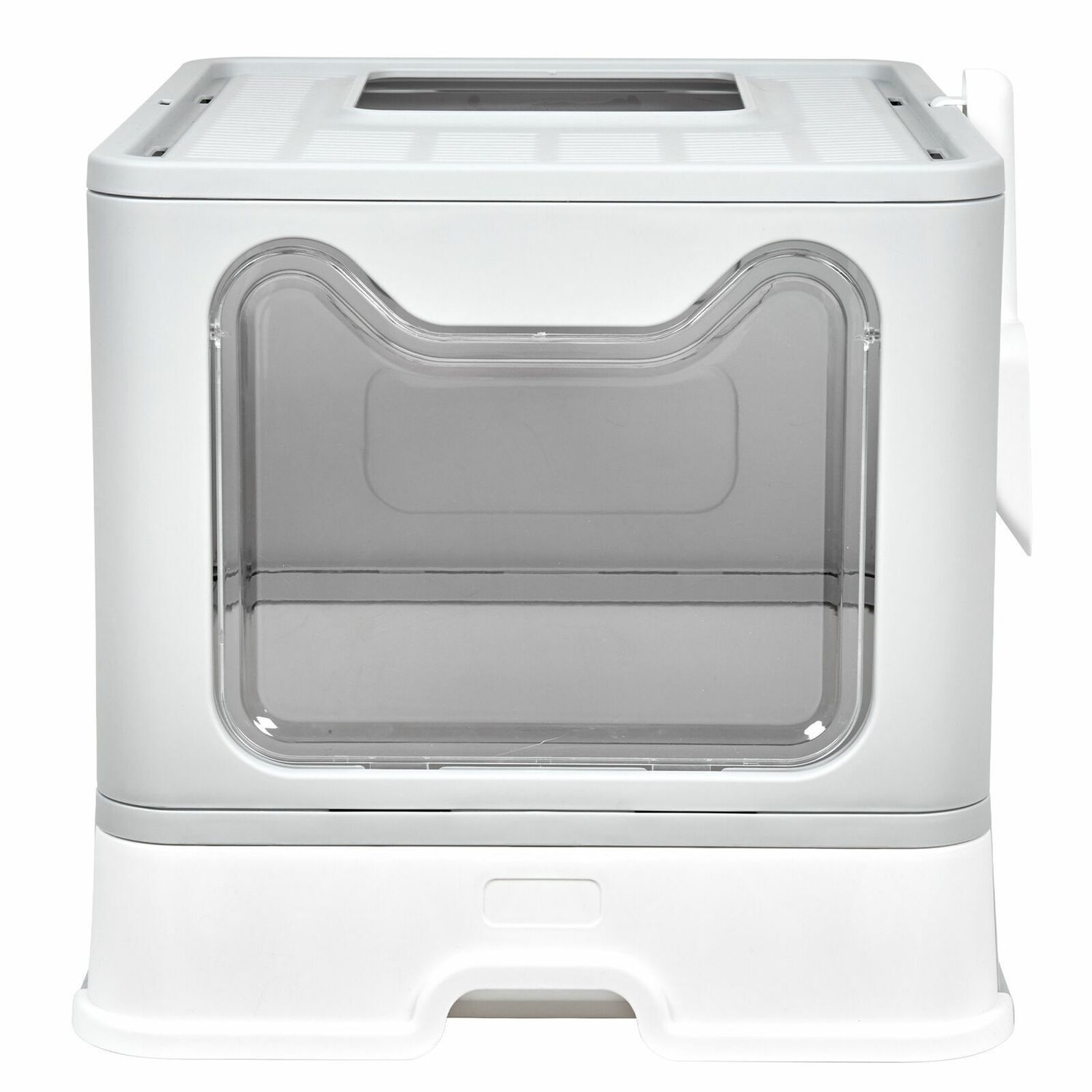 Enclosed Pet Cat Litter Box Tray Pan Hygienic Easy Scoop Large Hooded Toilet