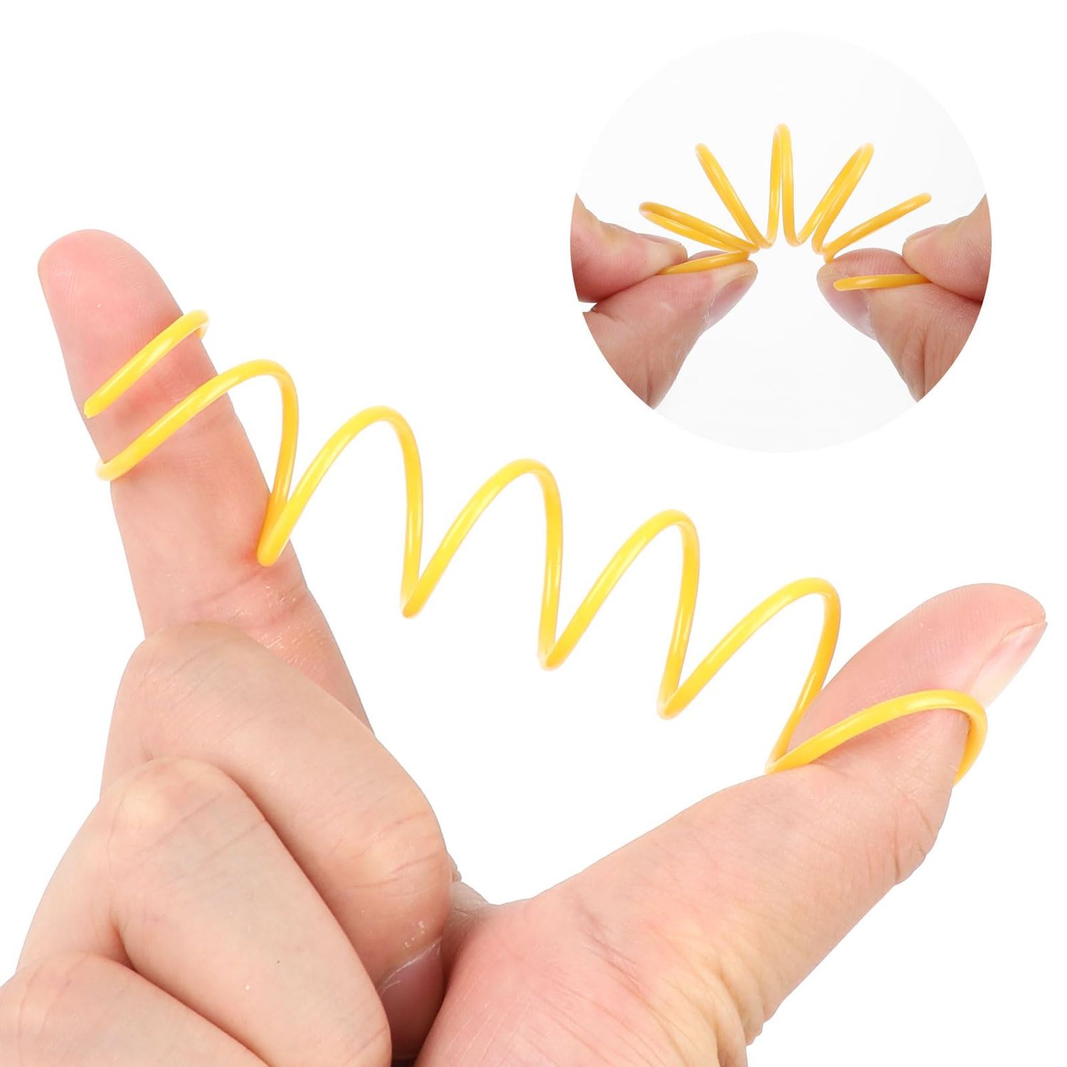 KIMOBER 32PCS Cat Spiral Spring,Colorful Plastic Cat Creative Toy Interactive Cat Toy Spiral Springs for Indoor Cats Kittens to Swat, Bite, Hunt Kitten Toys