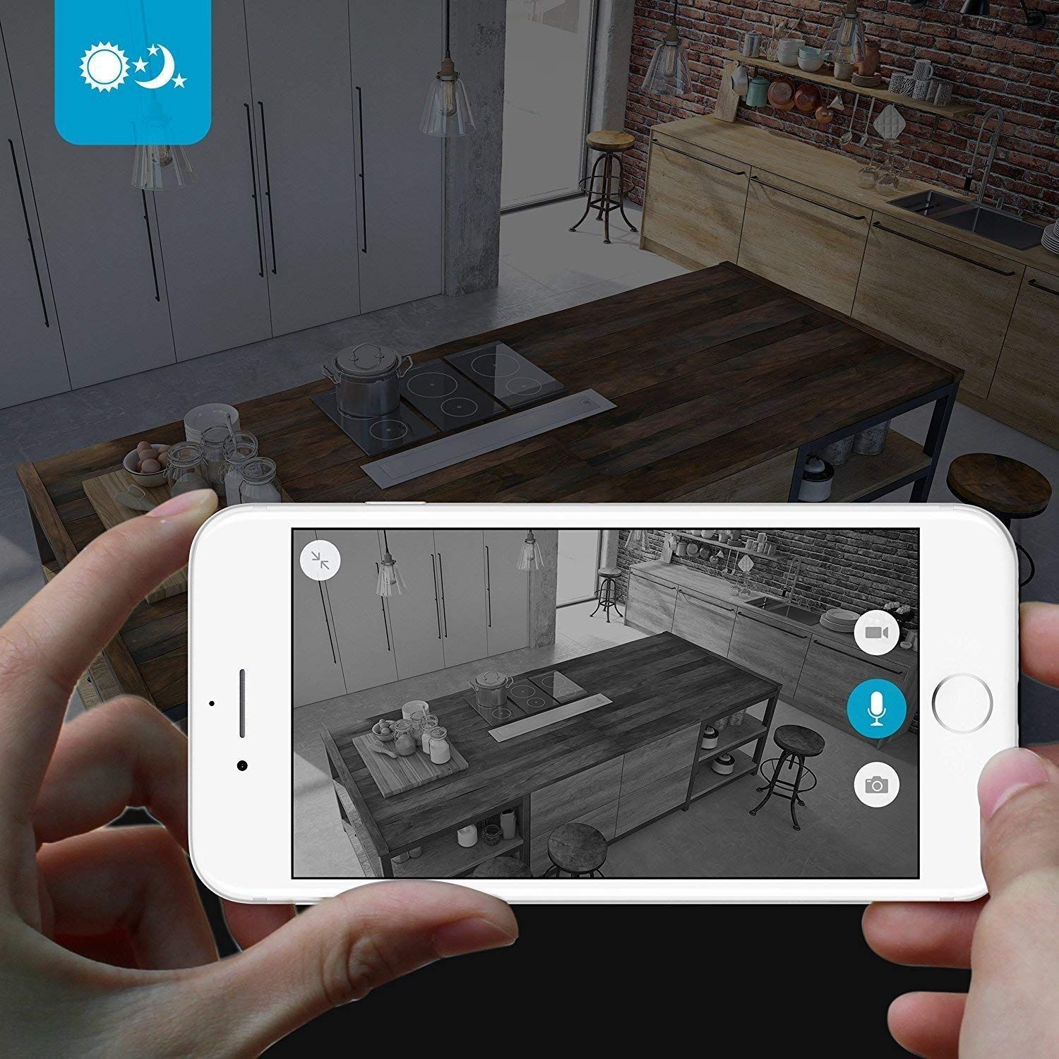 Zmodo Two-Way Audio Mini WiFi Home Security Camera (2 Pack)