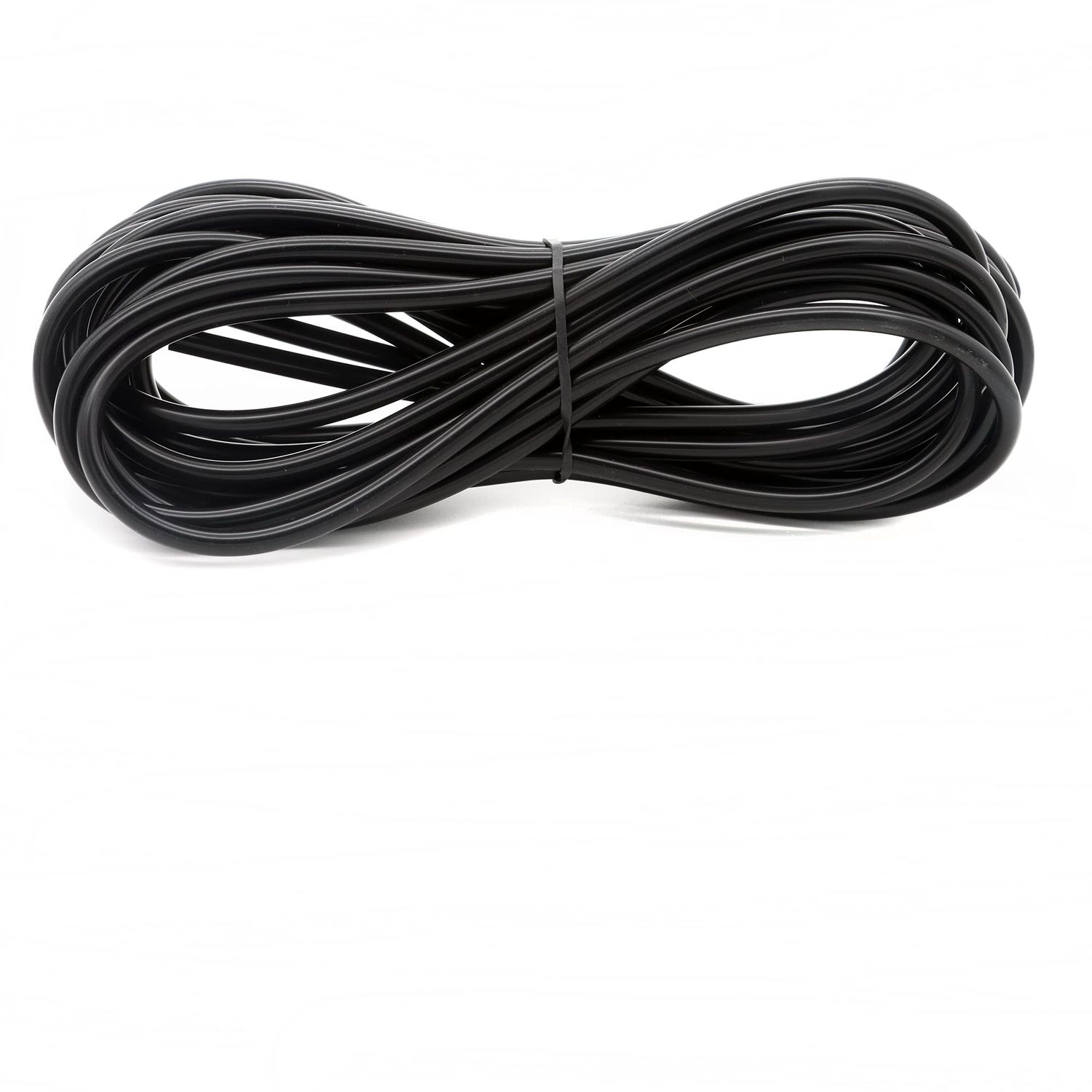 ALEGI 25 Feet 3/16 Inch Standard Aquarium Silicone Airline Tubing with Air Stones, Check Valves, Suction Cups and Connectors for Fish Tank, Hydroponics (Black)