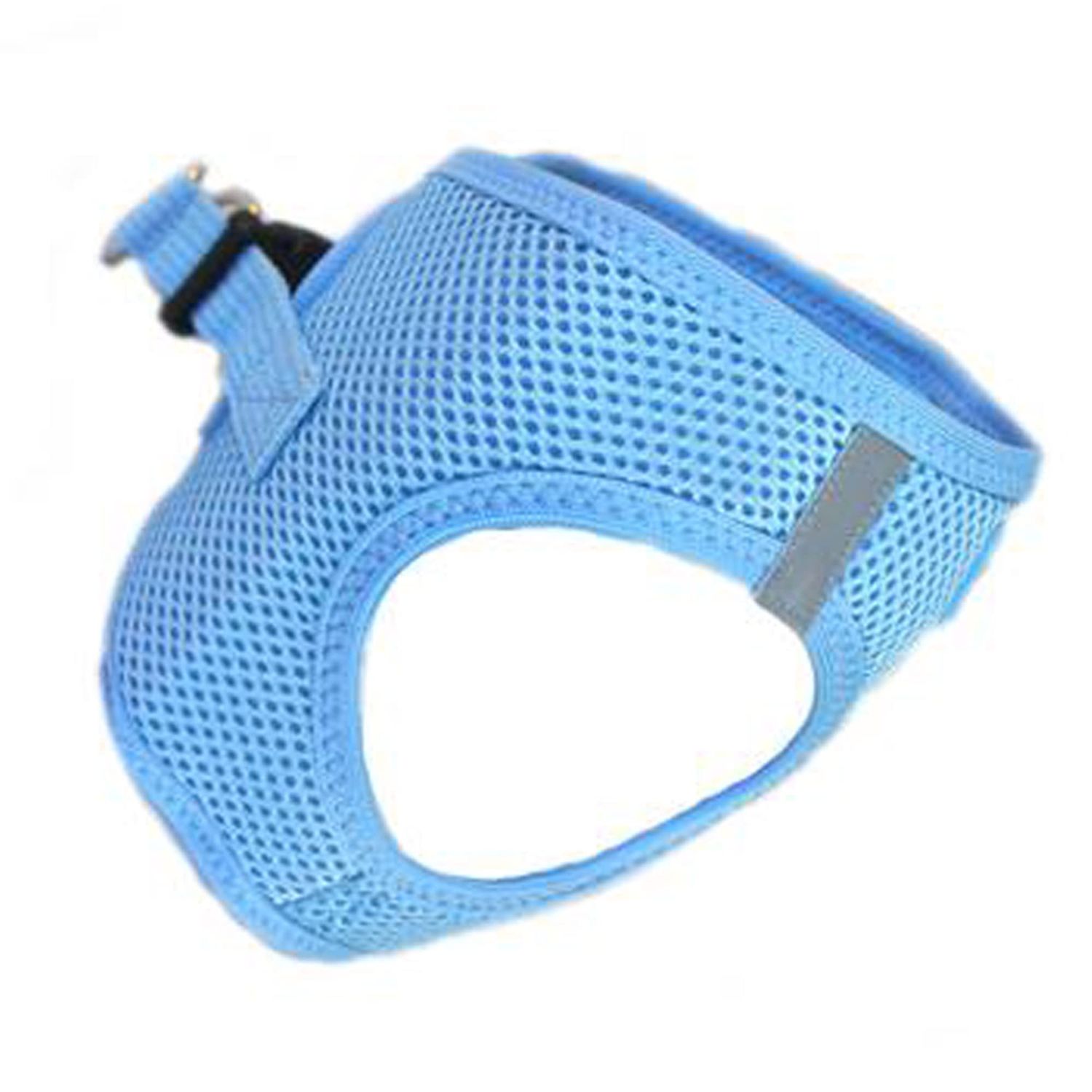DOGGIE DESIGN American River Ultra No Choke Dog Harness (XS, Light Blue)