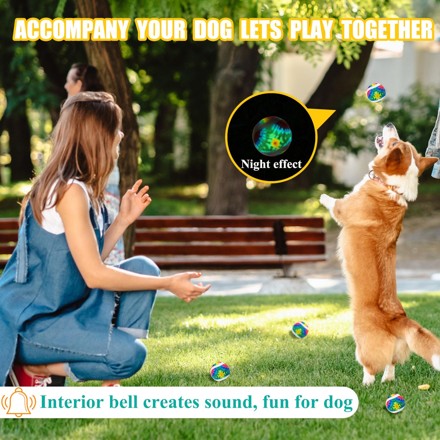 NICERINC PET X-Small Dog Tennis Balls Dog Toys Ball 1.5" Pack of 12, Fit Ball Launchers