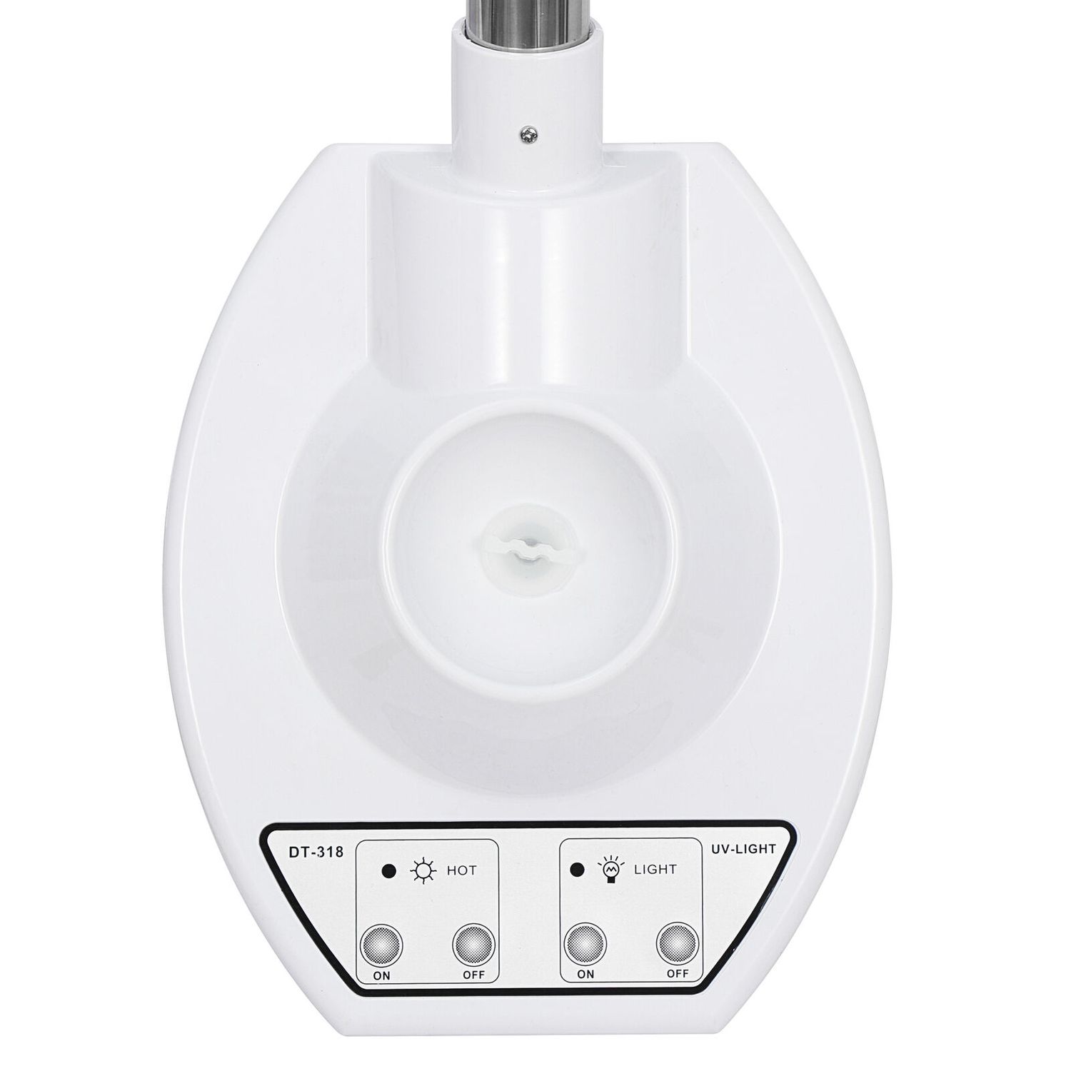 2 in 1 Professional Facial Steamer 5X LED Magnifying Lamp Facial Steamer