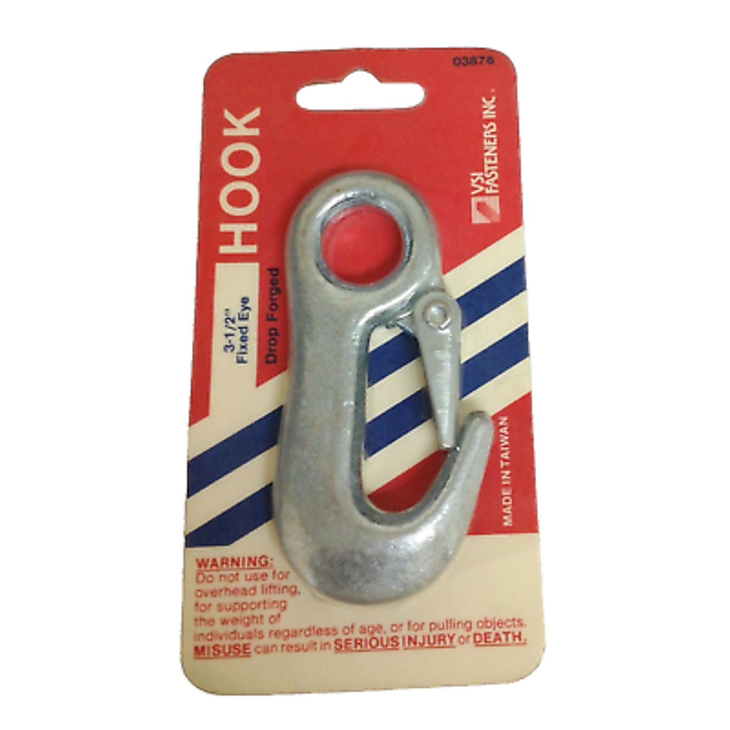 Pet Leashes, Animal Tie-Outs, Camping, Marine 3-1/2" Fixed Eye Snap Hook