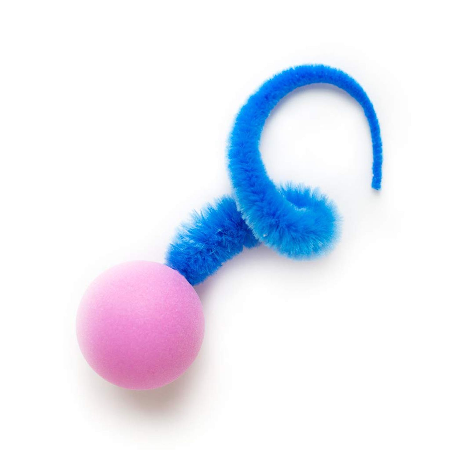 Dezi Roo Interactive Cat Toy Wiggly Pong Ball 2 Pack