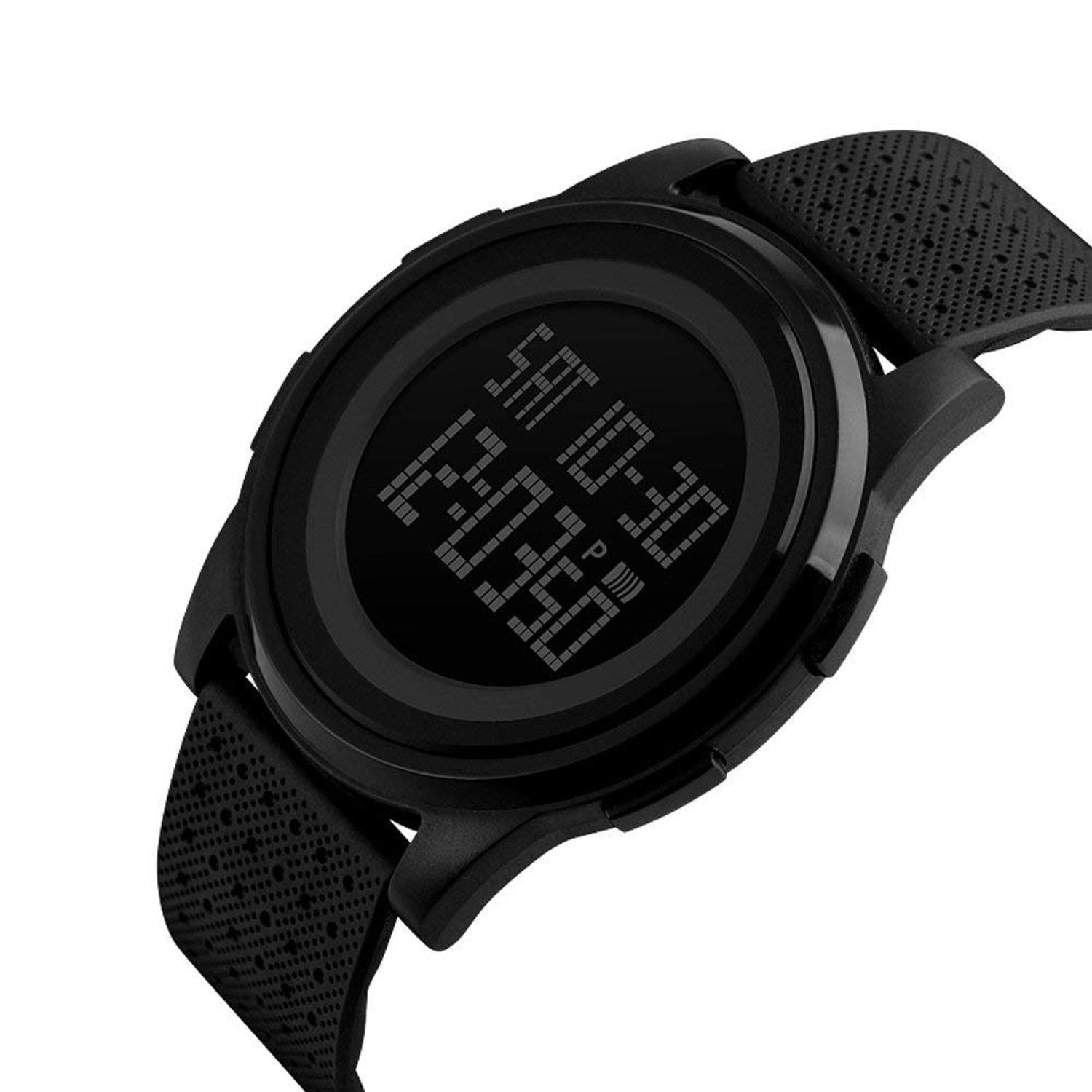 MJSCPHBJK Men's Digital Sports Watch Electronic Military Waterproof Watches for Men Outdoor Running with LED Back Light Alarm Stopwatch Army Watch
