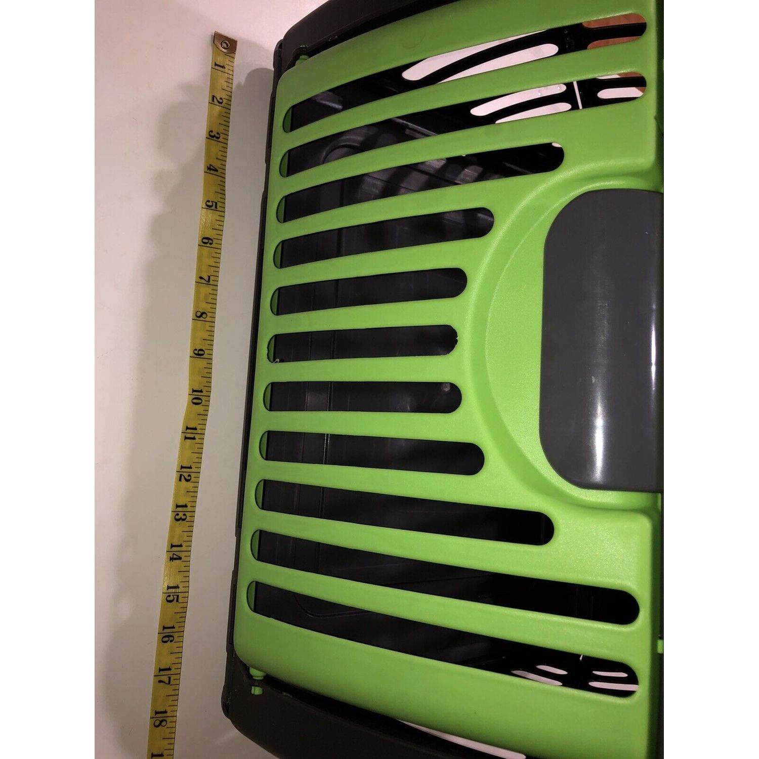 Collapsible Pet Carrier Cat Kitten Puppy Travel Carrier Plastic Crate 17"x 14"