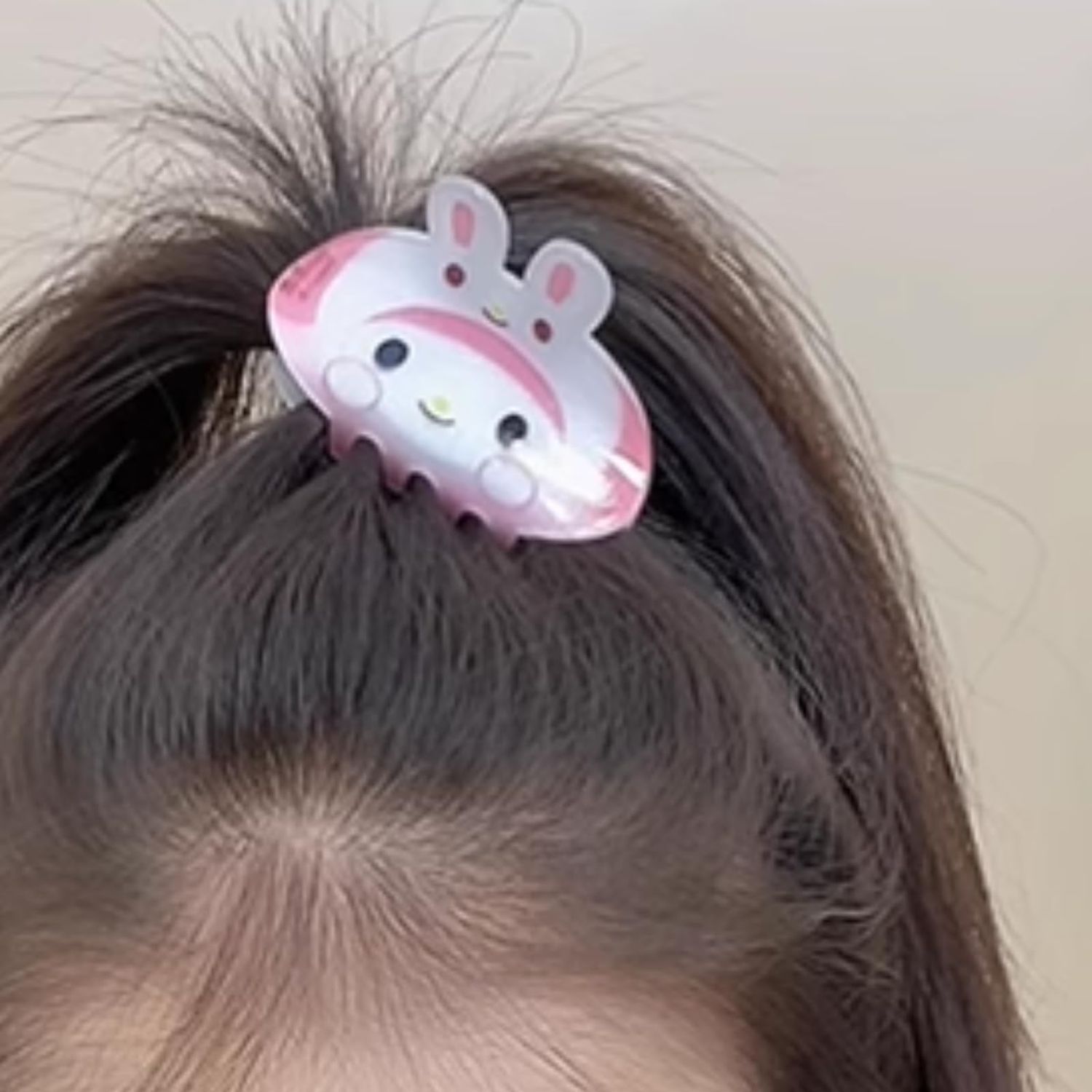 Hair Claw Clips Set of 5 Cute Cartoon Ponytails Updos Hair Styling Accessories Strong Hold for Women Girls