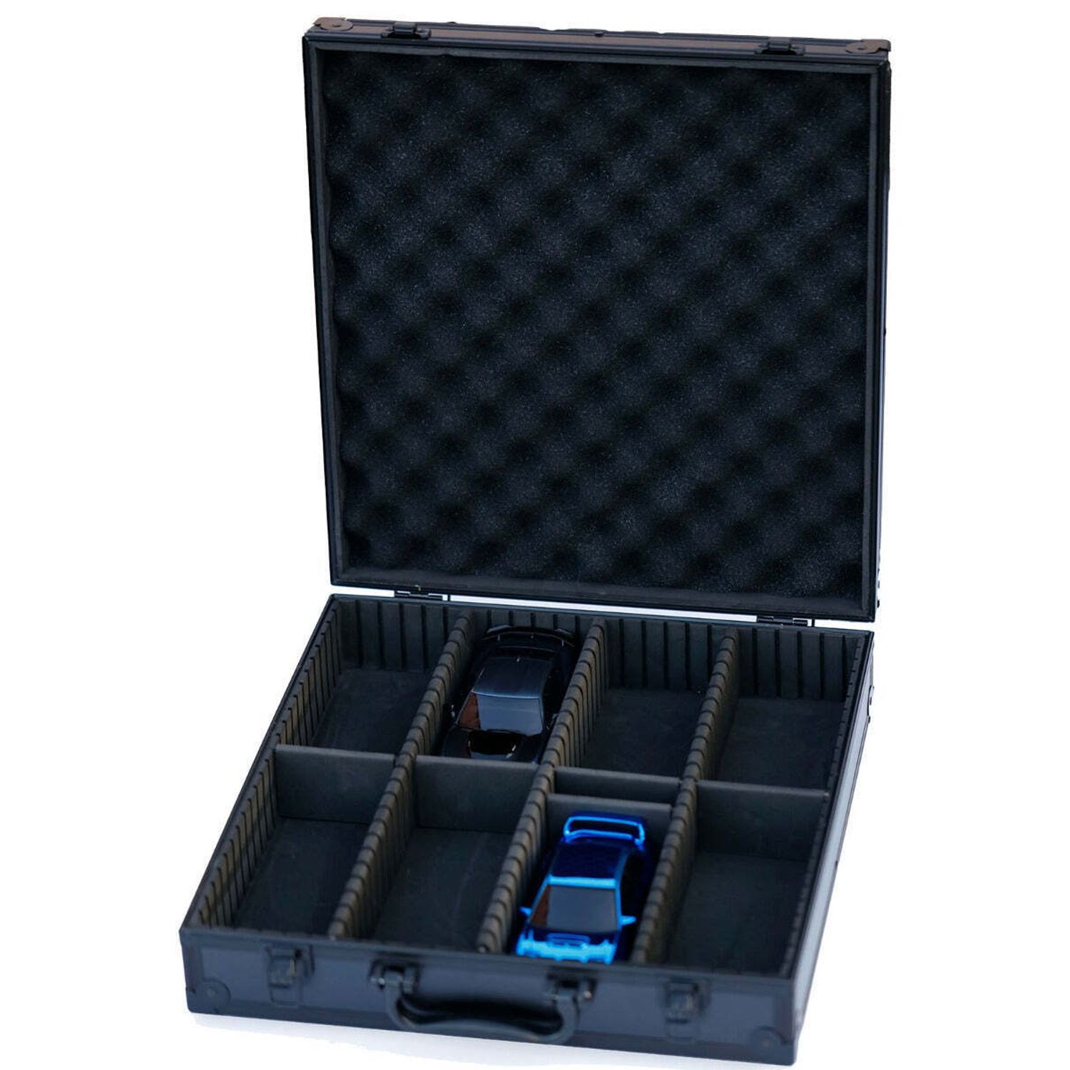 Kyosho Mini-Z Cars Metal Carrying Case MiniZ Fits 8 Cars