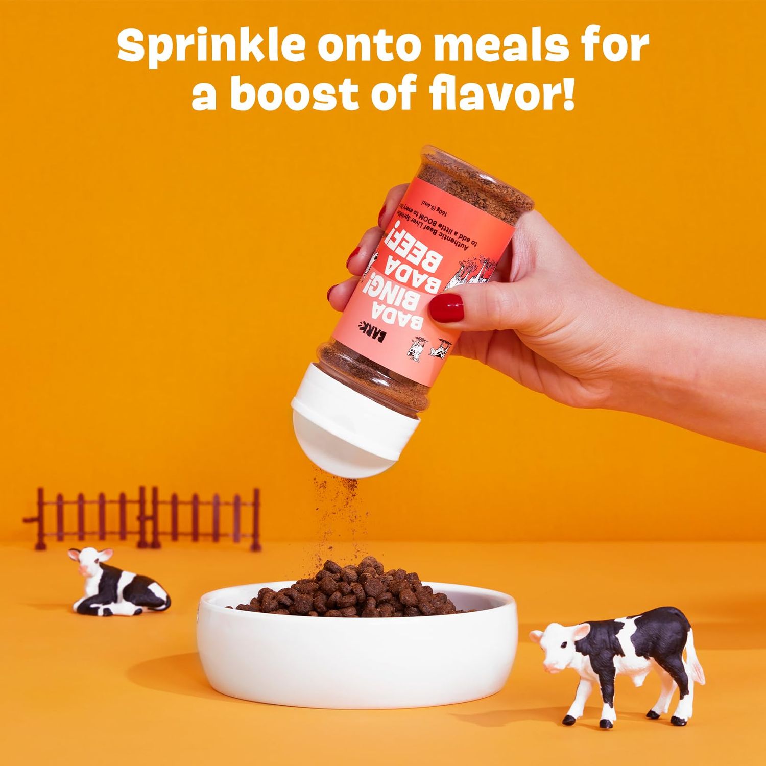 Barkbox – Bada Bing Bada Beef – Dry Dog Food Toppers with High Protein, Limited Ingredients – Meal Enhancer for Large & Small Breeds – 4.6 Oz