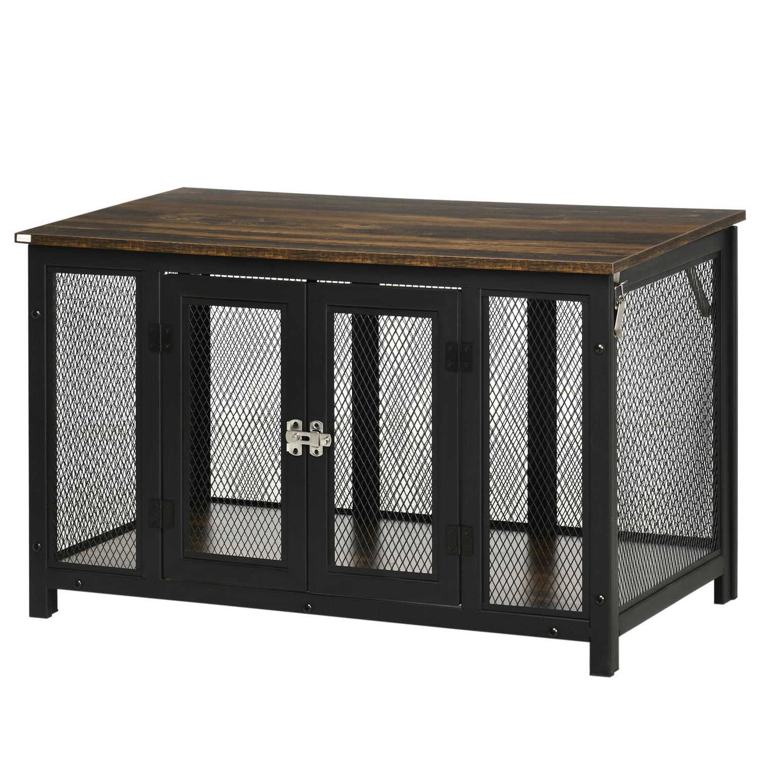 Big Dog Crate End Table Puppy Crate for Small Dogs Indoor, Pet Kennel