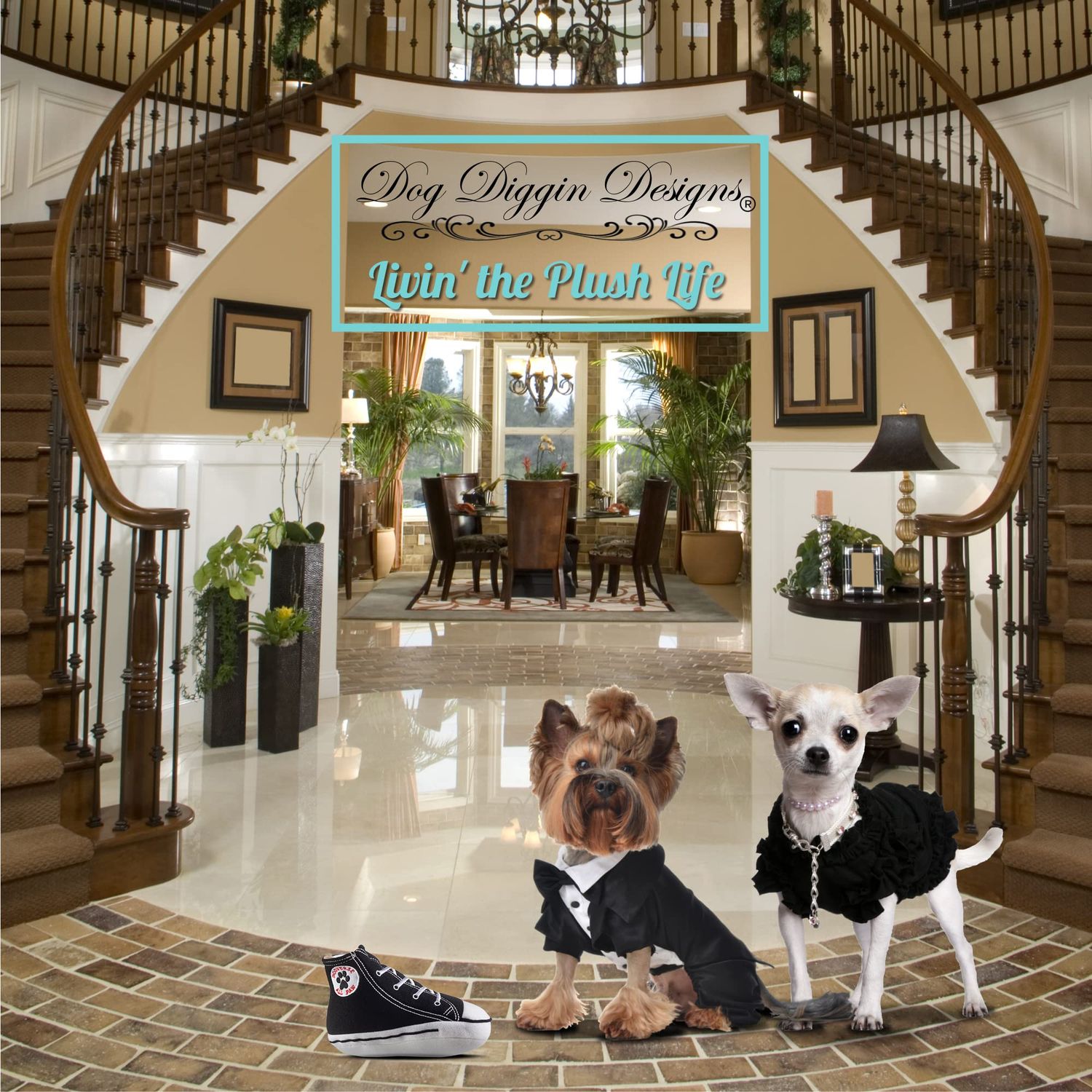 Dog Diggin Designs Runway Pup Collection | Unique Squeaky Plush Dog Toys – High Heel Essentials
