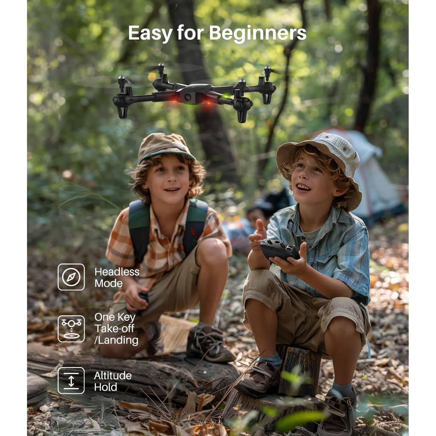 SYMA Drone with Camera 1080P HD FPV Cameras Remote Control Toys RC Quadcopter Helicopter Gifts for Boys Girls Adults Beginners with Altitude Hold, Headless Mode, One Key Start, 3D Flips 2 Batteries