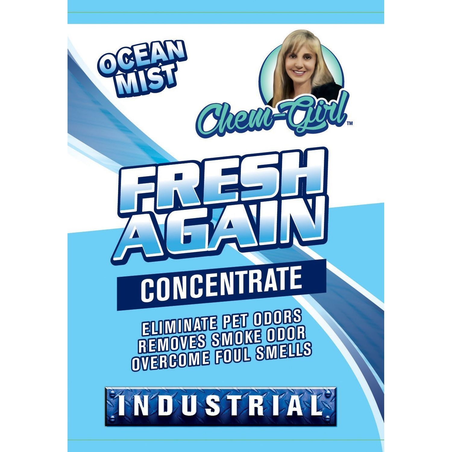 Chem-Girl | FRESH AGAIN Odor Remover & Deodorizer - Neutralizes Foul Odors in Upholstery, Carpet, Air, Shoes, Rugs, Clothes, Dog Beds, Litter Boxes | Industrial Strength Concentrate - 1 Quart